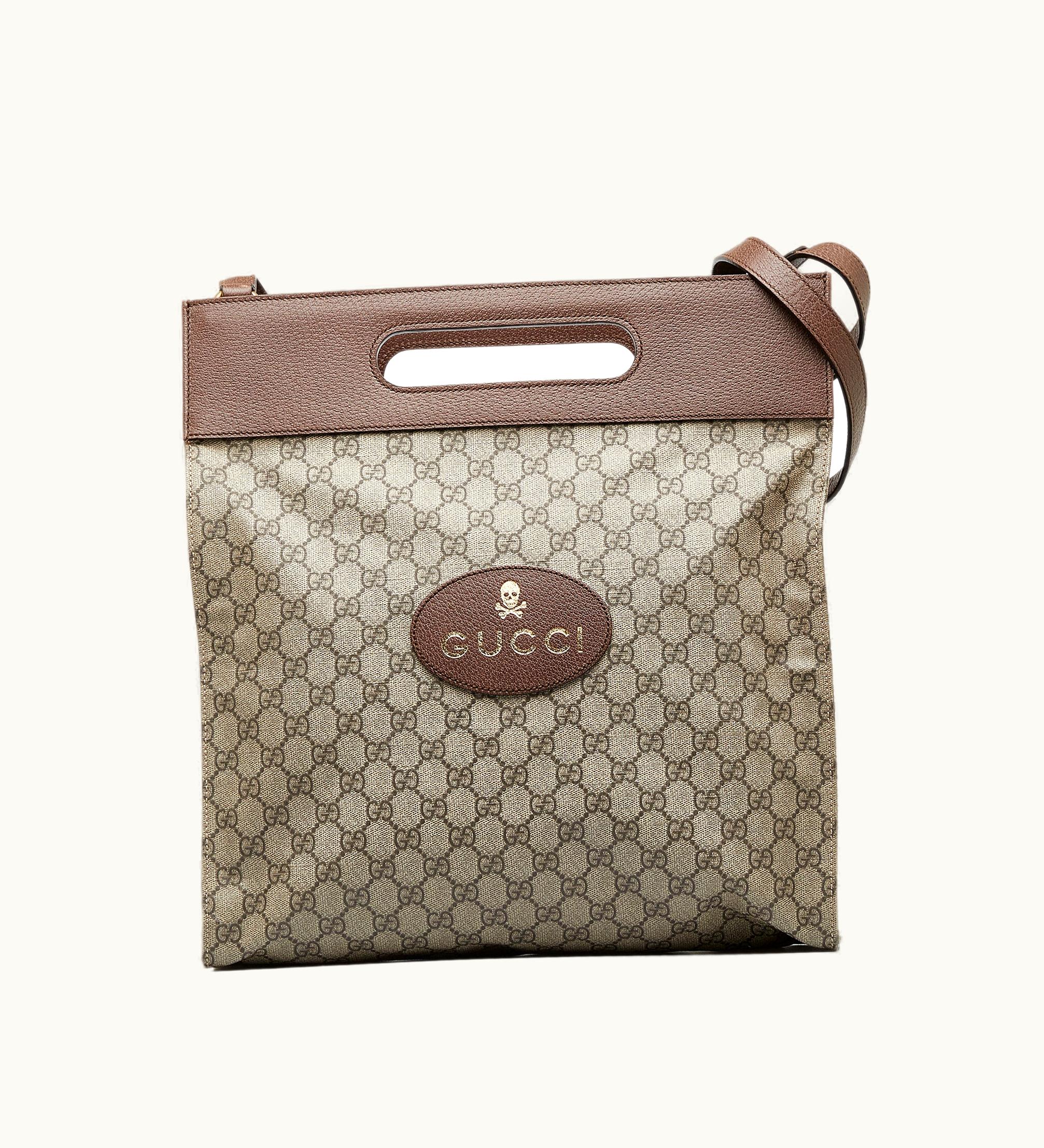 Gucci Neo Vintage Soft Tote Satchel in GG Supreme Canvas