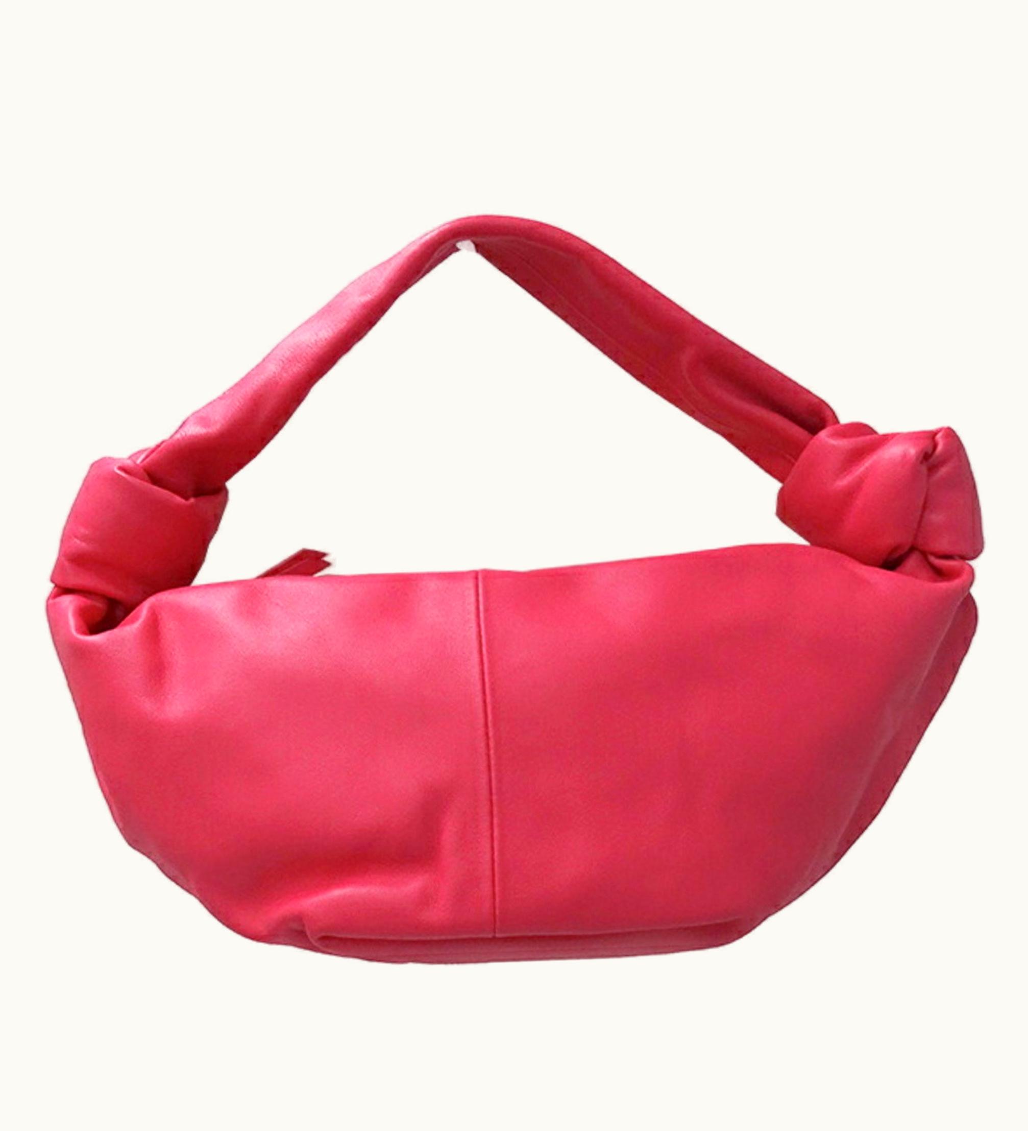 Bottega Veneta Bottegaveneta Bag Women's Handbag Leather Double Knot Pink