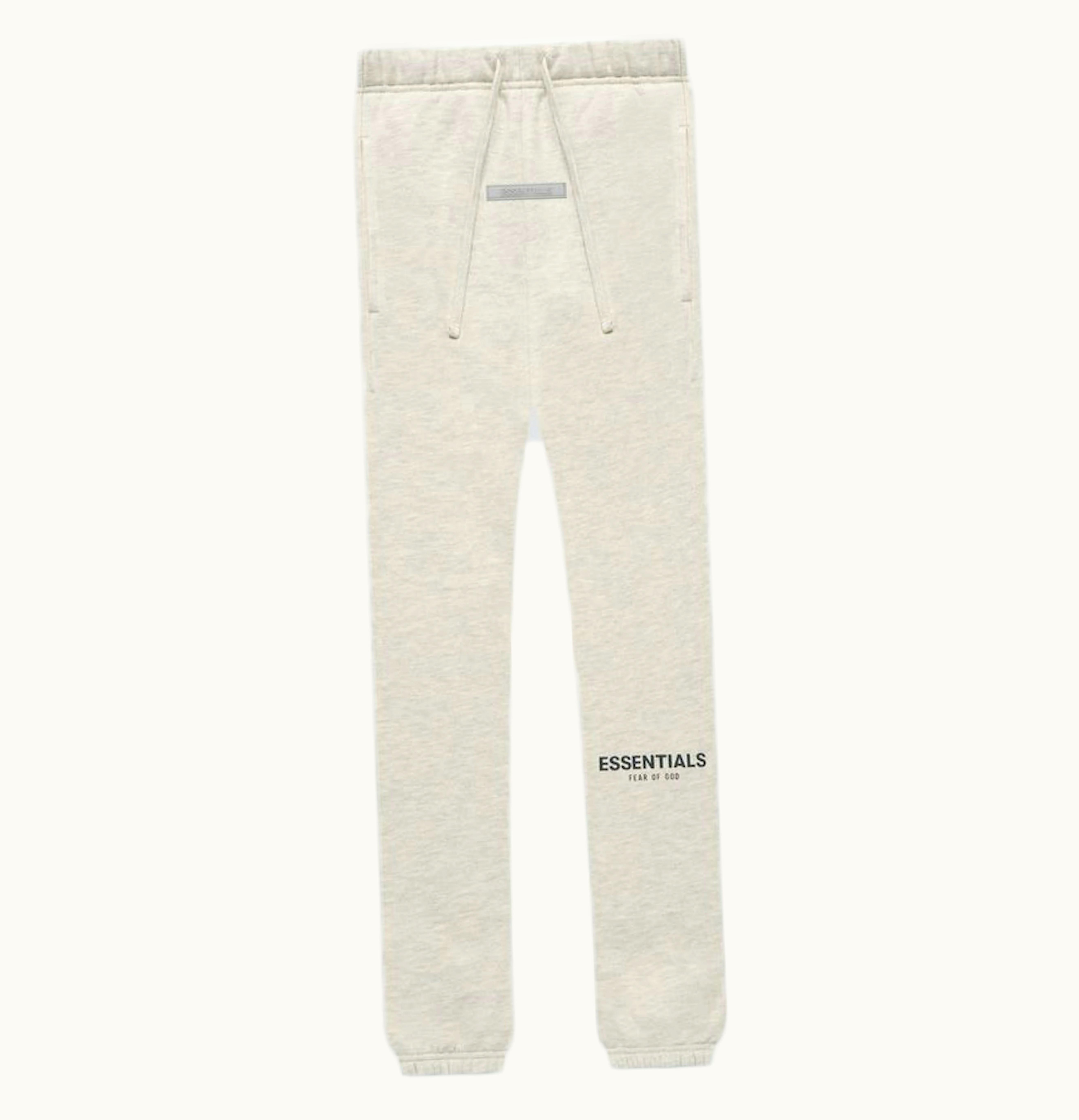 FEAR OF GOD Fear of God Essentials Core Collection Kids Sweatpant Light Heather Oatmeal