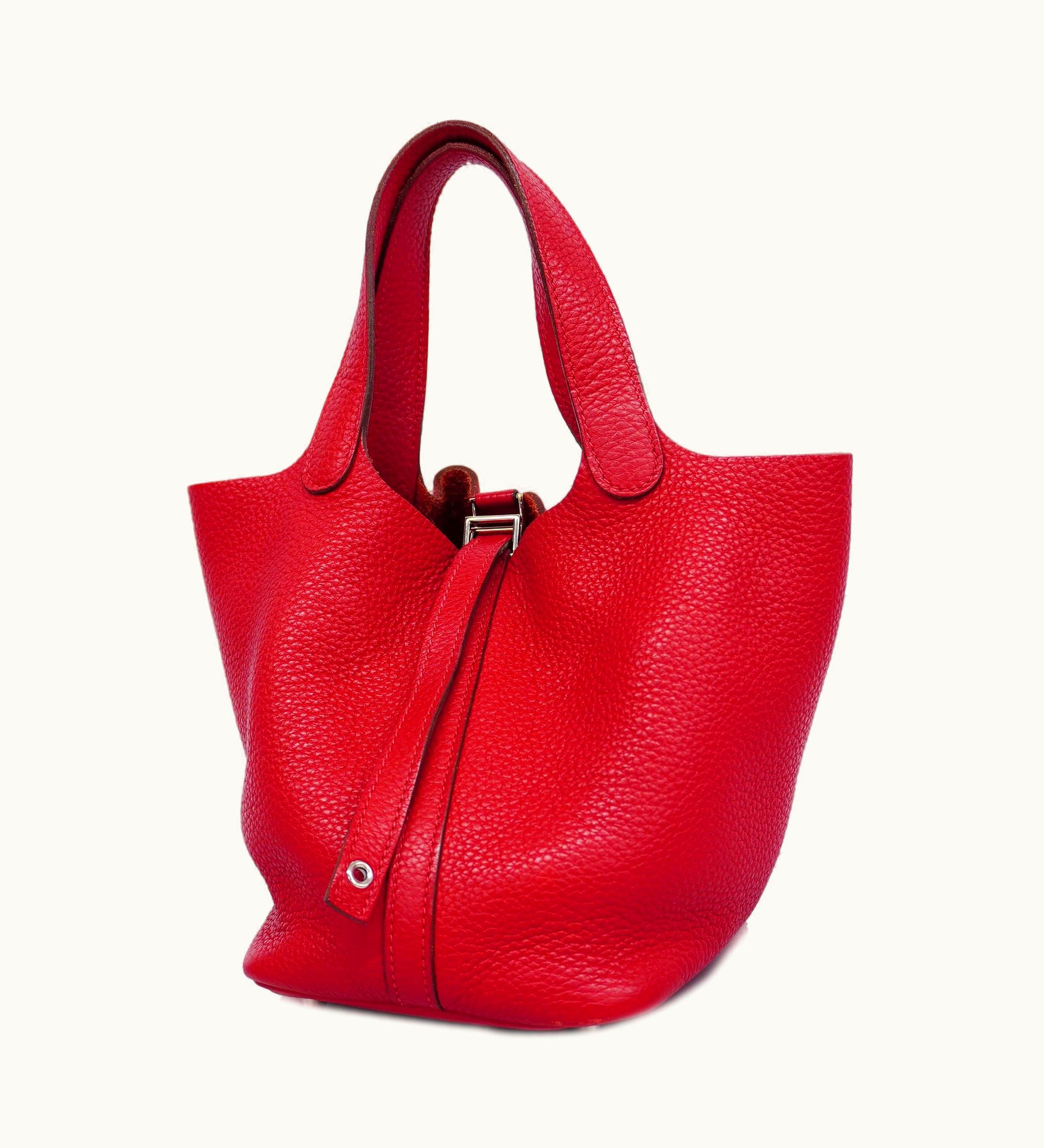Hermès Picotin Picotin Lock Pm P Stamp Women's Taurillon Clemence Leather