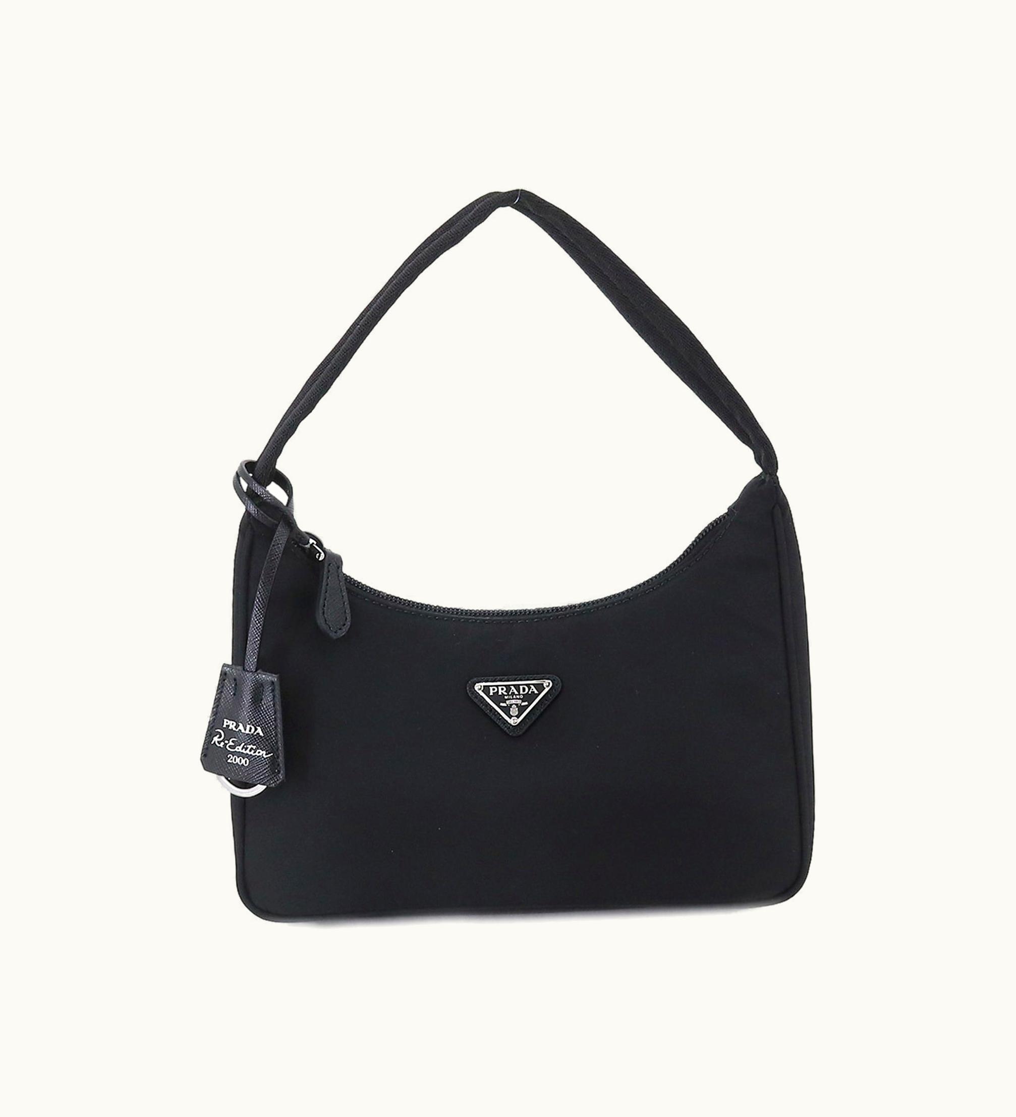 Prada Prada Re-Edition 2000 Mini Bag Hand Nylon Black Nero 1Ne515 Shoulder
