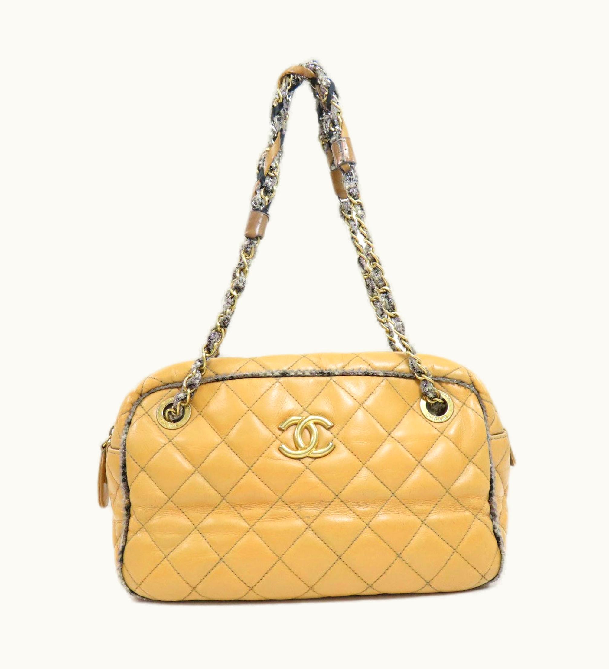 Chanel Chanel Chain Bag Matelasse Tote Calf Women's Chanel