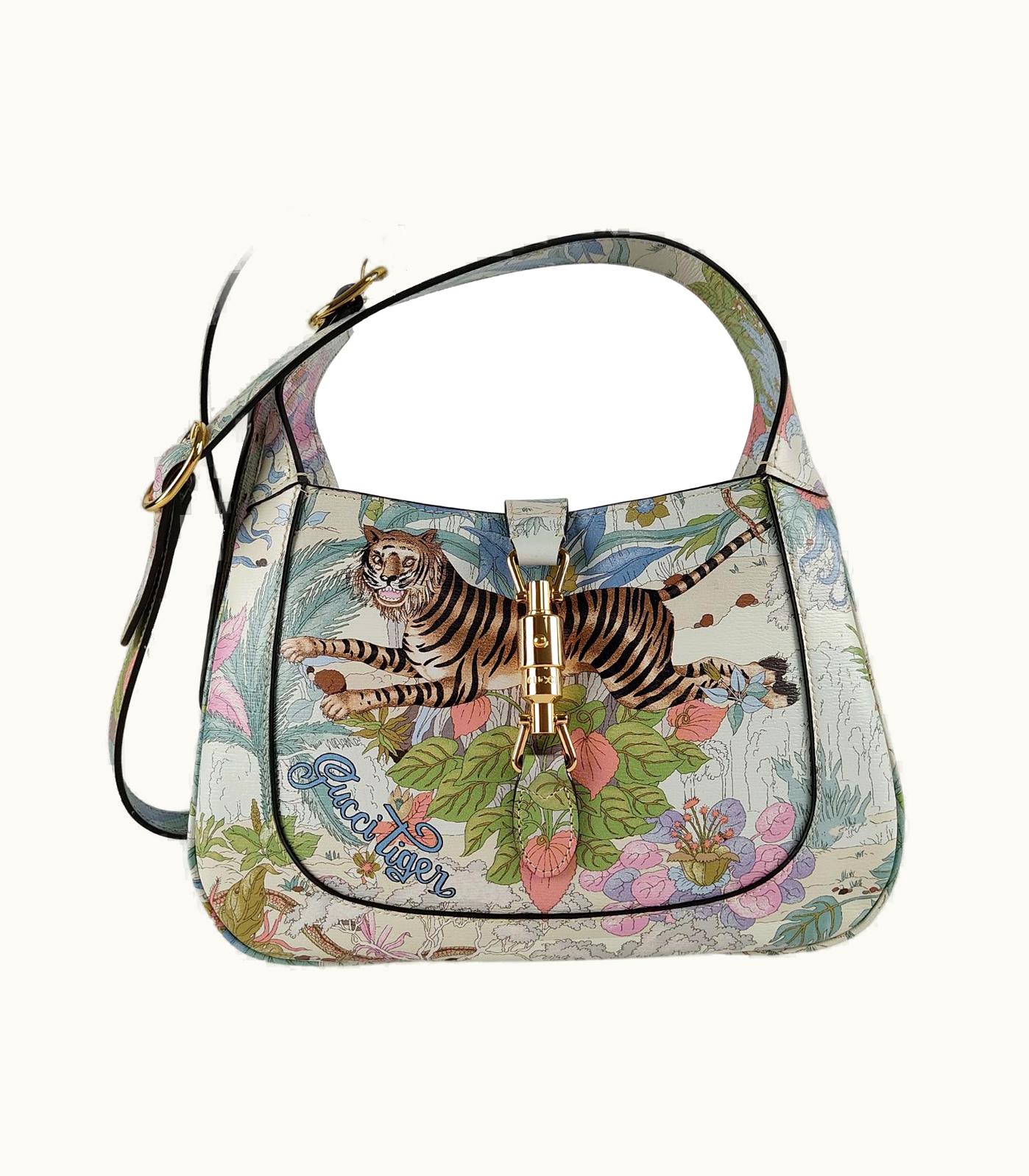 Gucci Gucci Shoulder Bag Jackie Tiger 1961 Multicolored