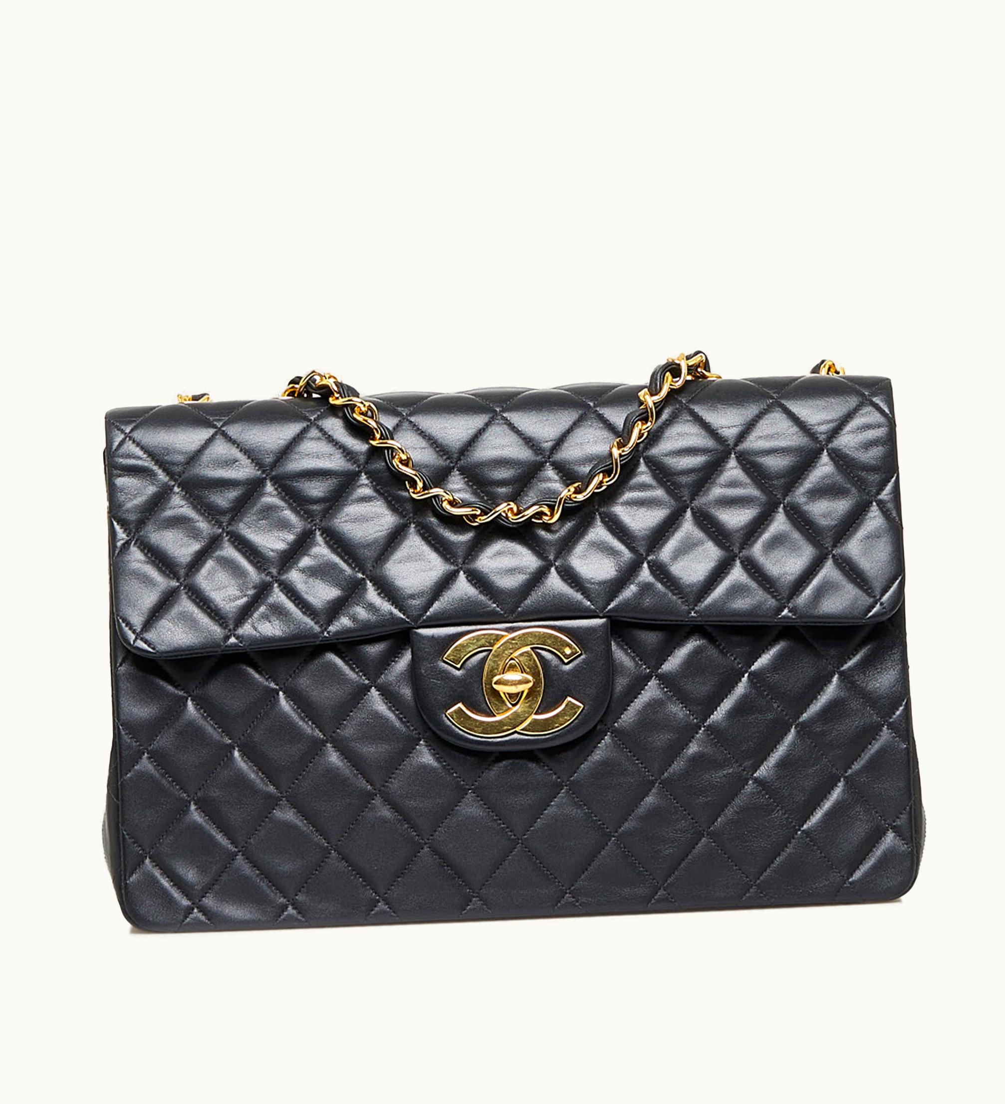 Chanel Chanel Maxi Classic Lambskin Single Flap Shoulder Bag