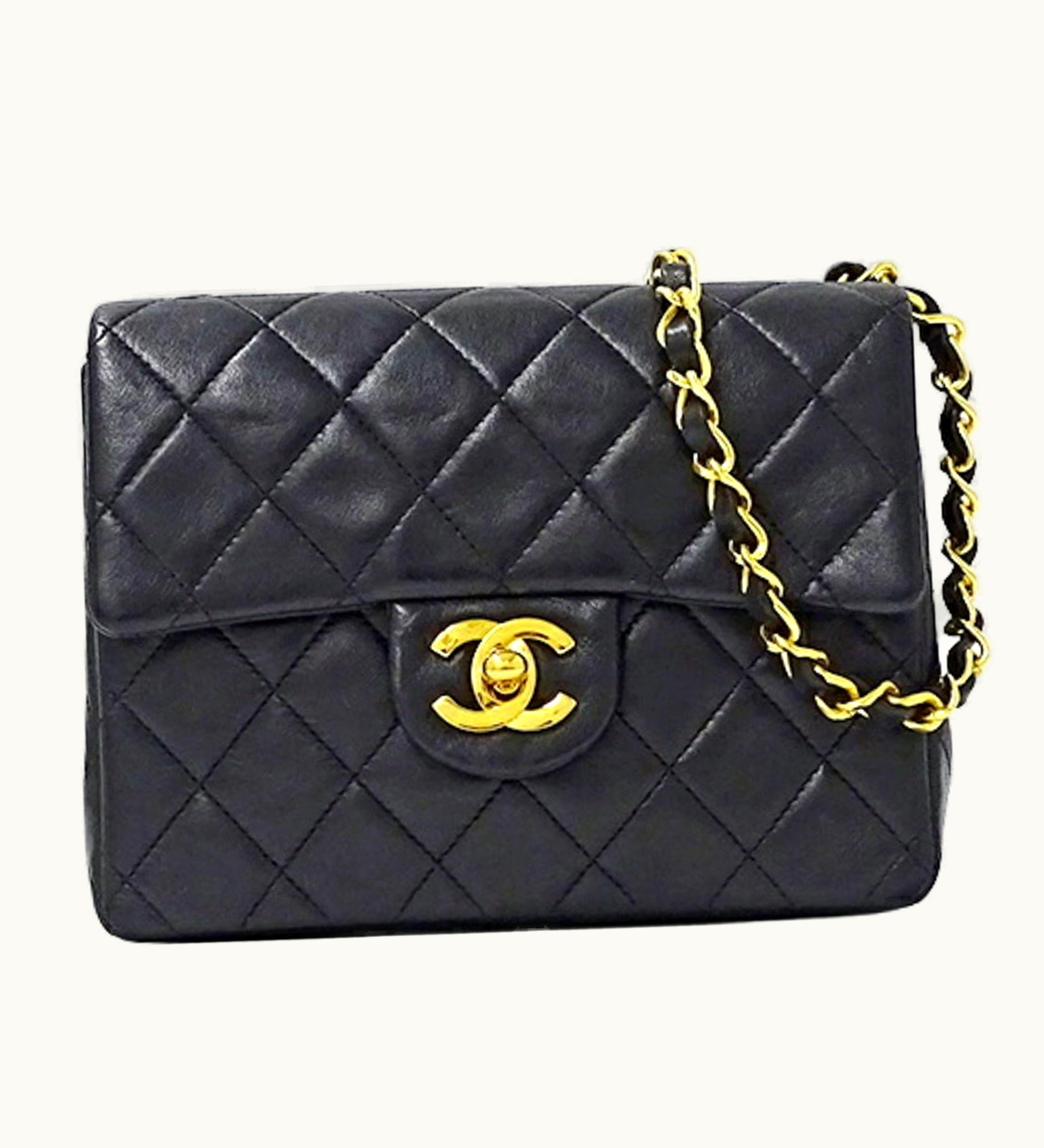 Chanel Chanel Bag Matelasse Lady's Shoulder Chain Lambskin Black