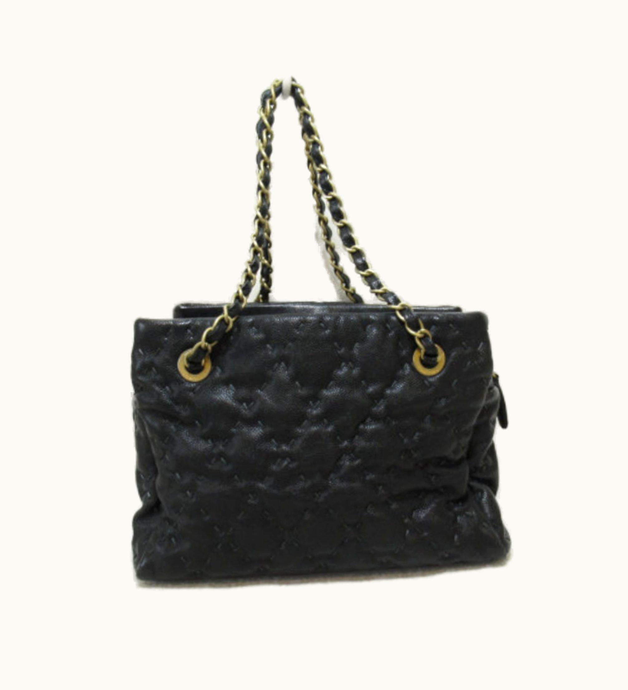 Chanel Chanel Chainshoulder Bag Black Caviar Skin [Grained Calf]