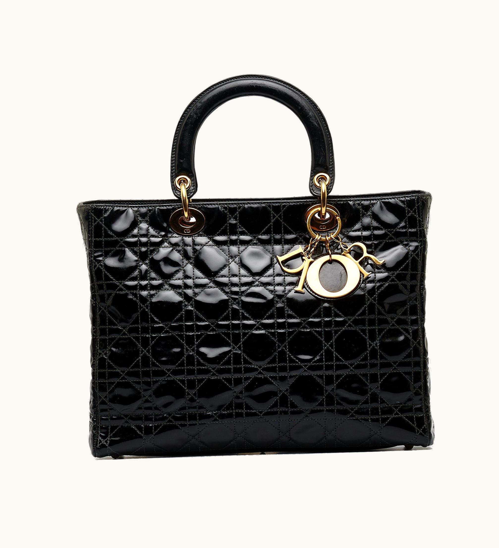 Dior Diorlarge Cannage Patent Lady