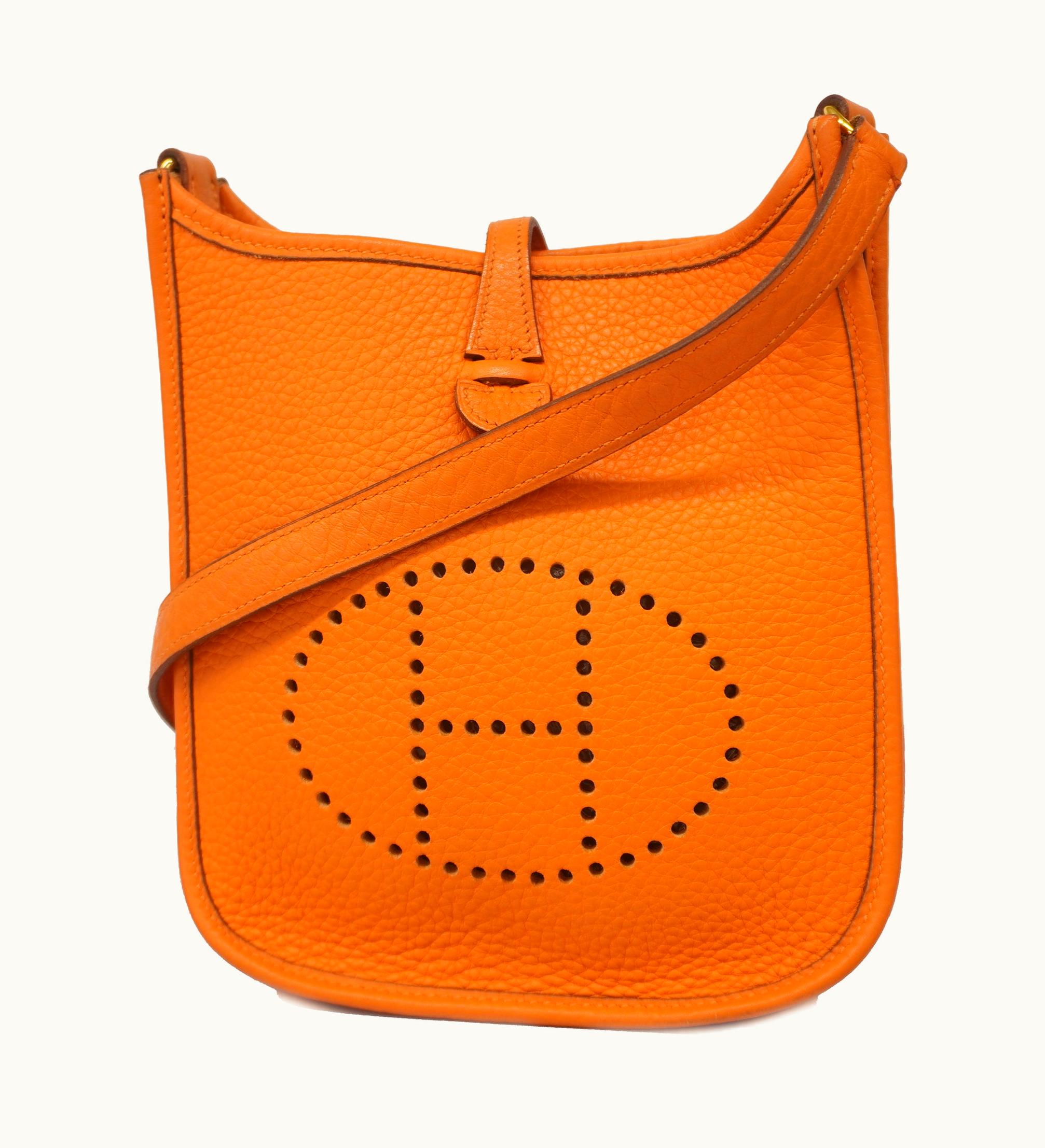 Hermès Hermès   Evelyne Evelyne Tpm G Stamp Women's Taurillon Clemence Leather