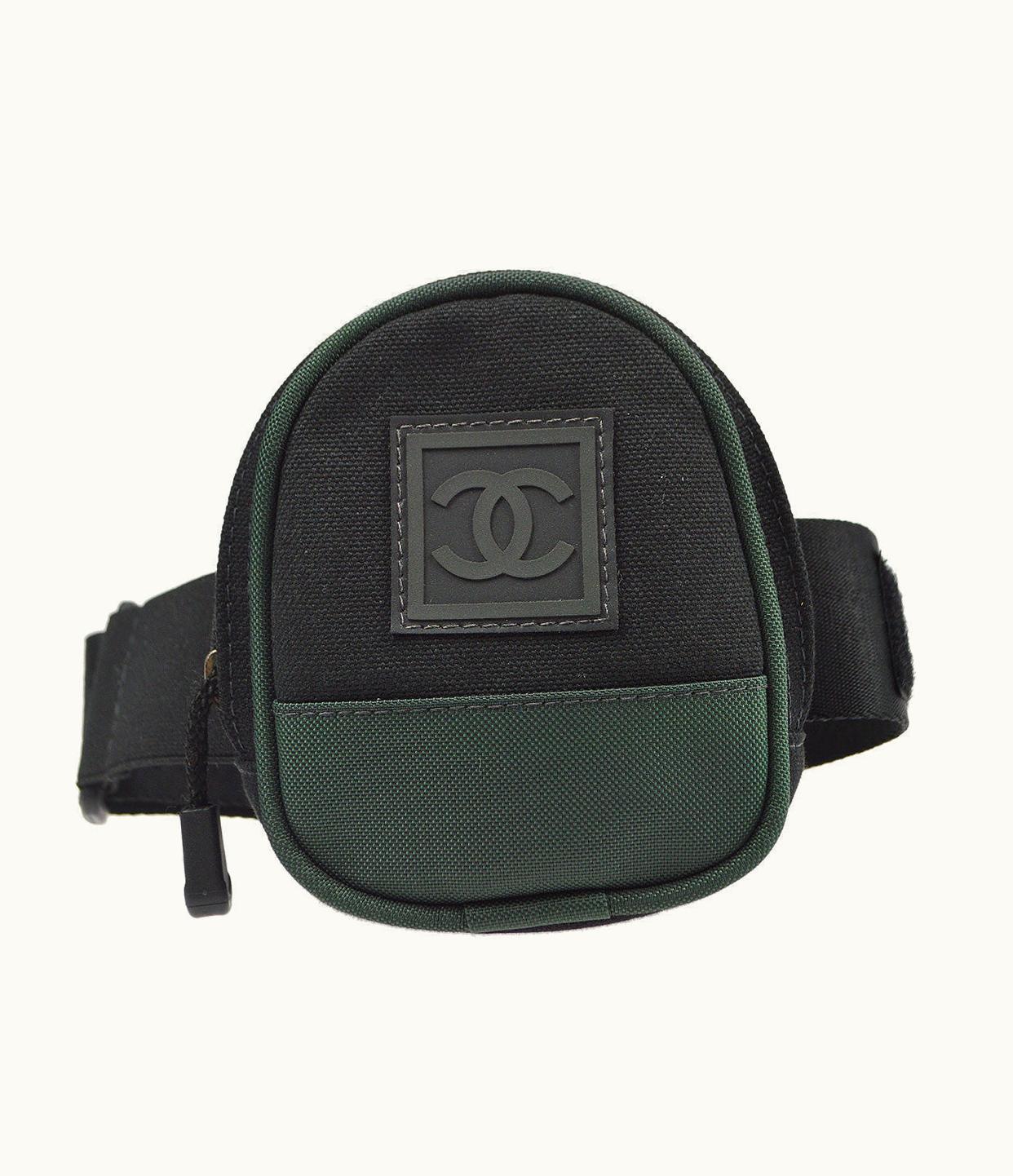 Chanel Chanel 2003-2004 Sports Line Arm Bag Canvas 97793
