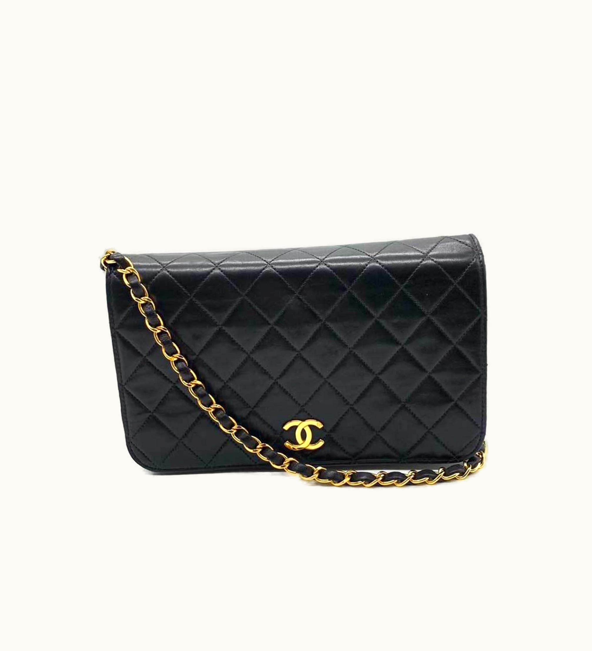 Chanel Chanel Bag Matelasse 23 Single Chain Shoulder Black Full Flap Push Lock Coco Mark Ladies Lambskin Leather A03568