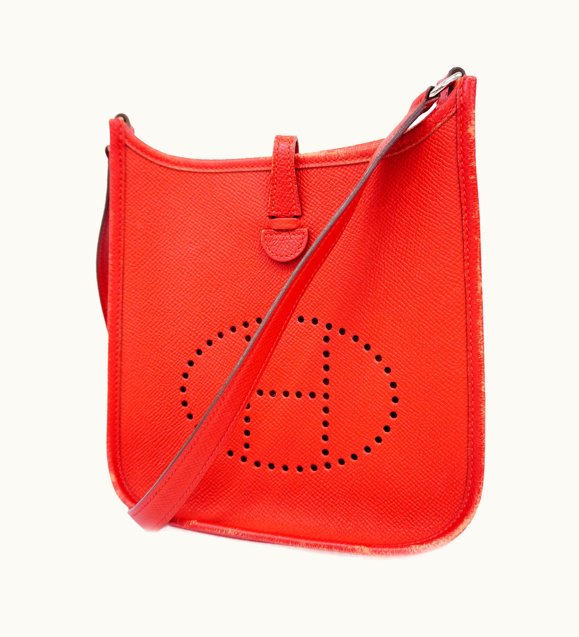 Hermès Hermès   Evelyne Evelyne Tpm Y Engraved Taurillon Maurice Women's Epsom