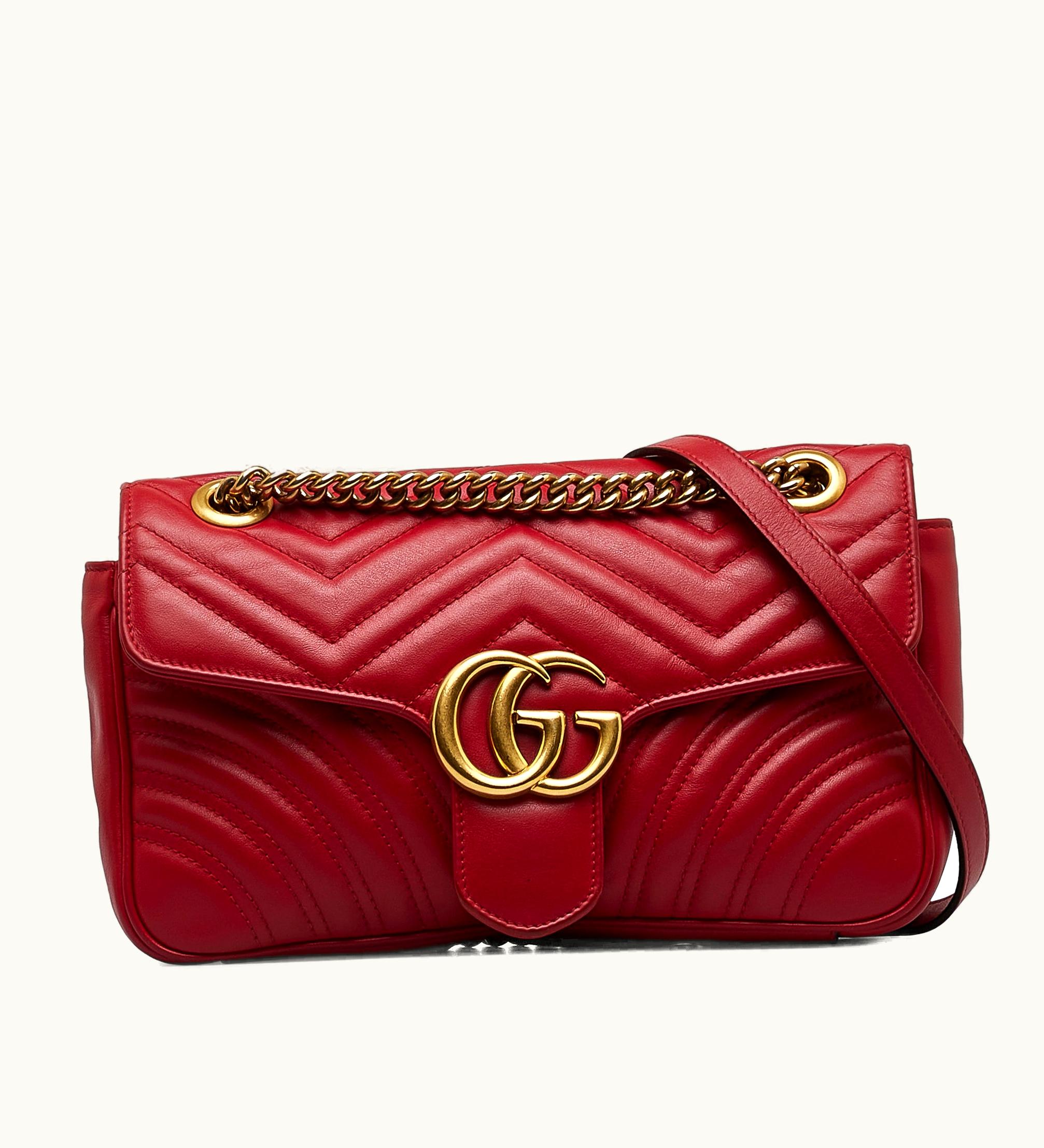 Gucci Gucci Small GG Marmont Matelasse Crossbody Shoulder Bag