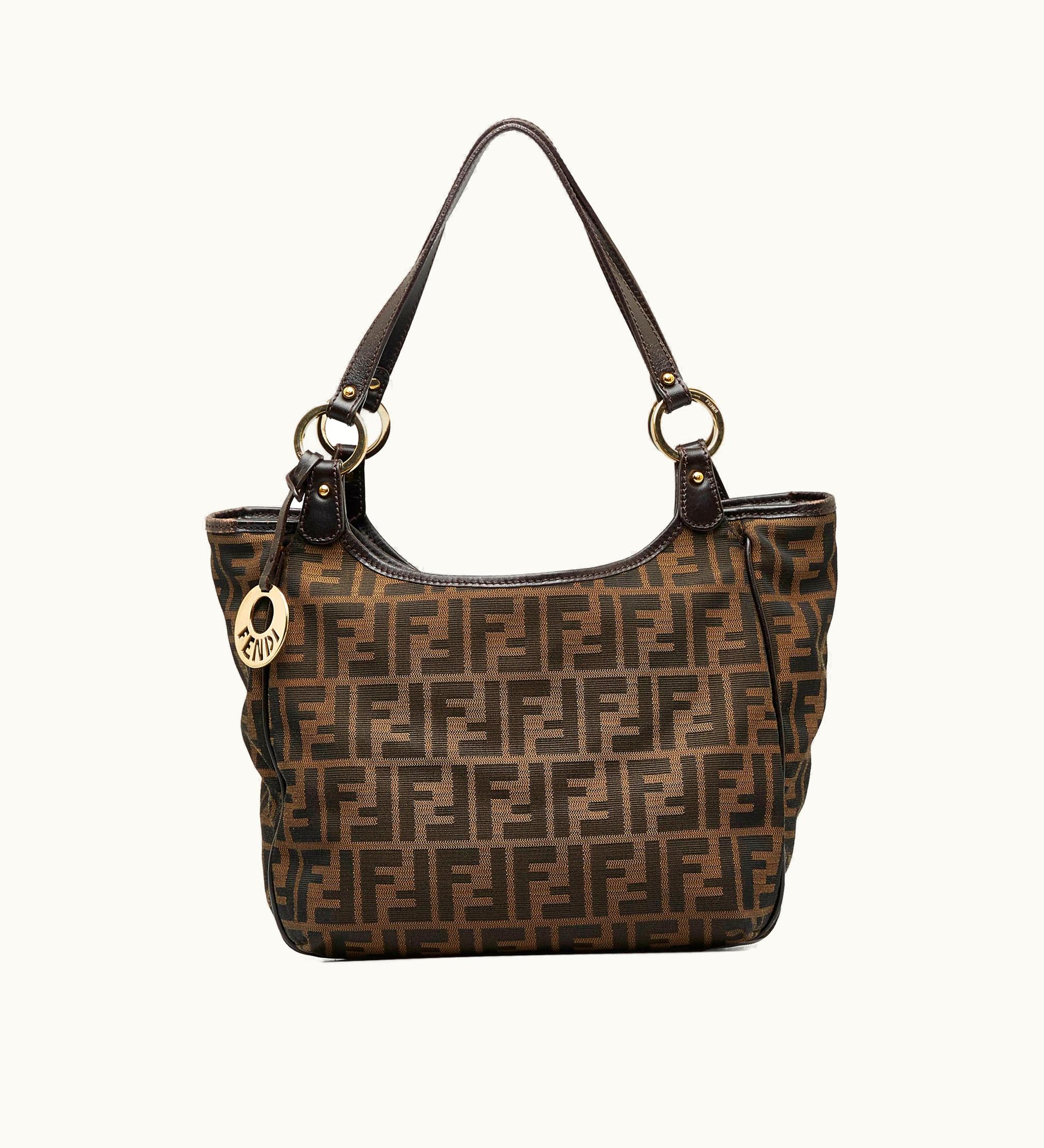 Fendi Fendi Small Zucca Chef Tote Bag