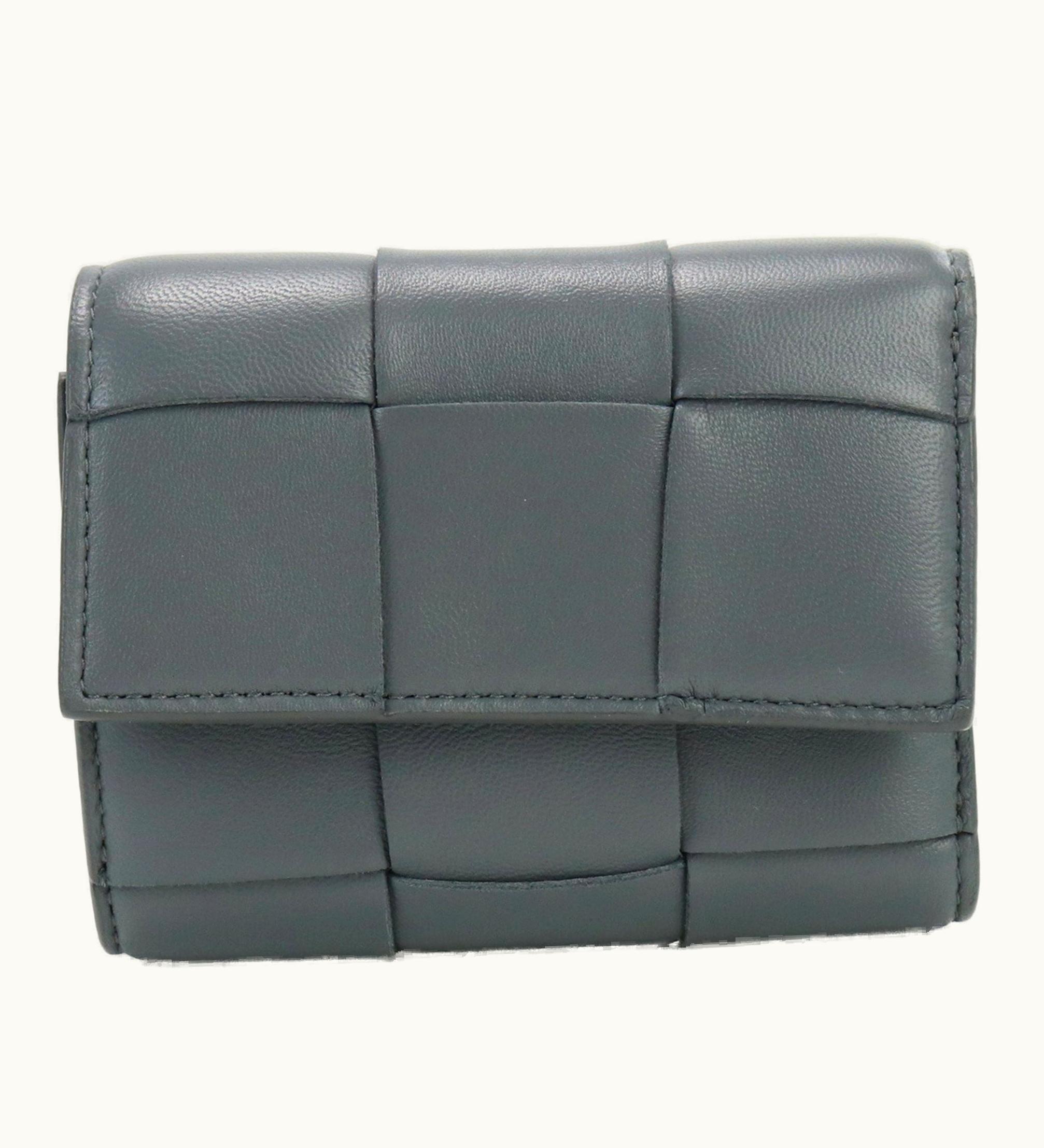 Bottega Veneta Bottega Veneta Bottegaveneta Cassette Trifold 651372 Vcqc1 1233 Wallet Lambskin Women's