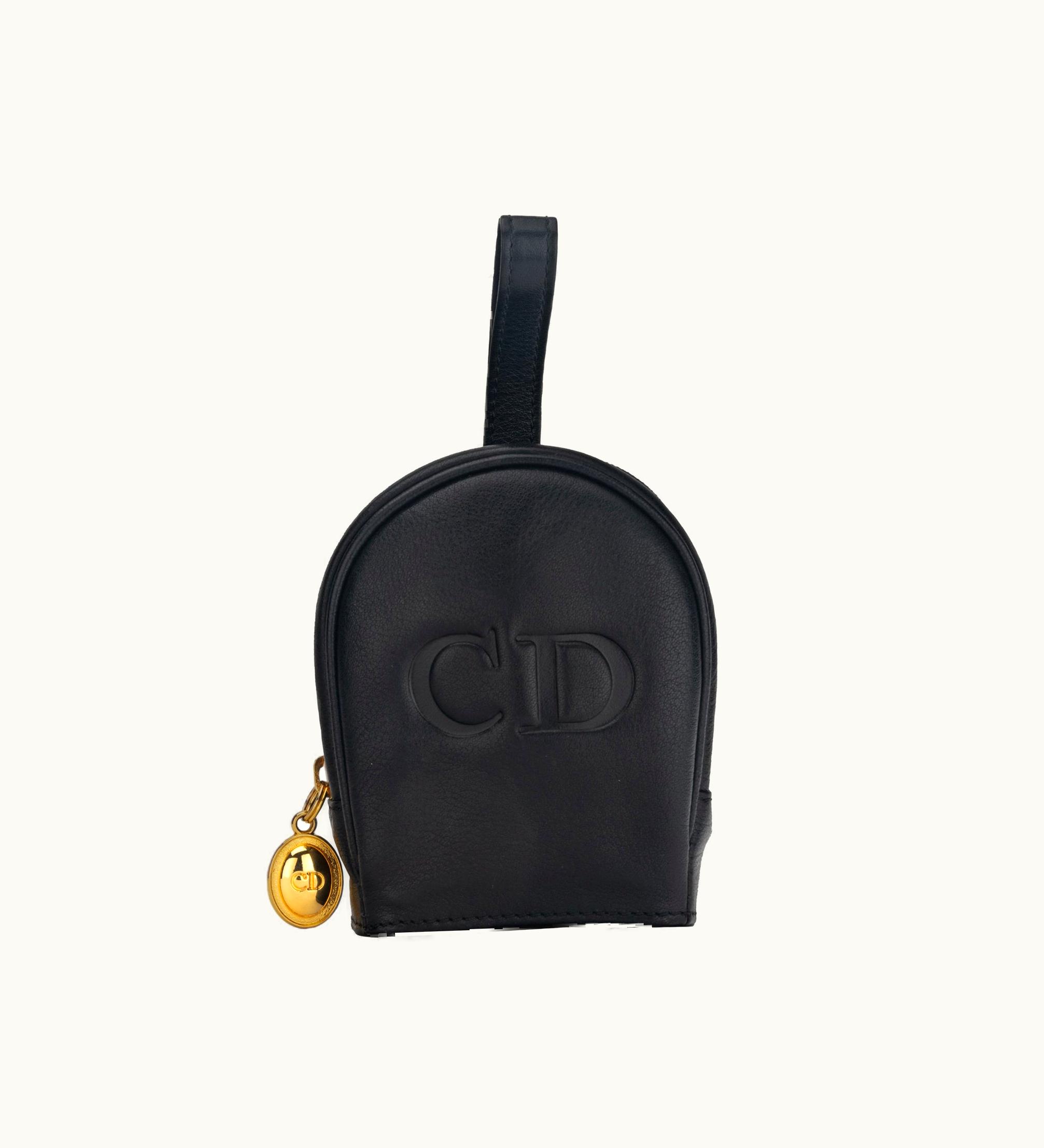 Dior Dior Christian Dior Black Coin Purse