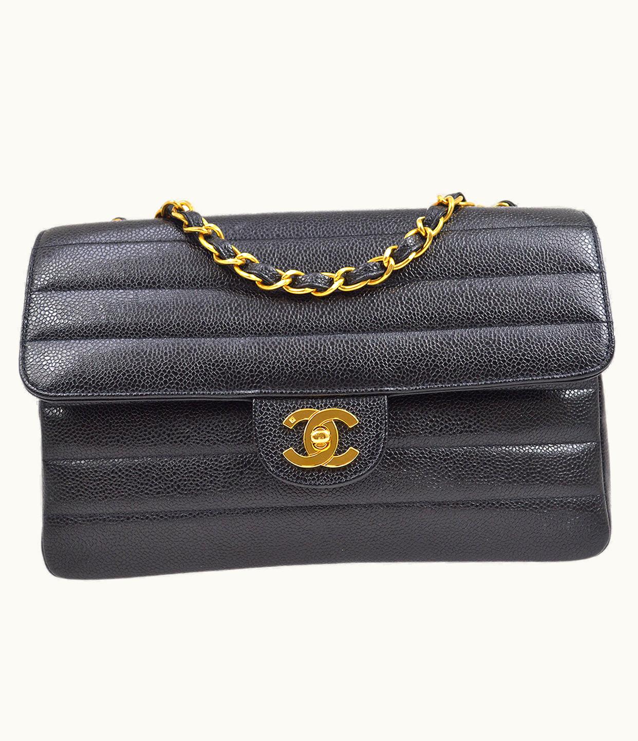 Chanel Chanel 1994-1996 Large Horizontal Classic Single Flap 24842
