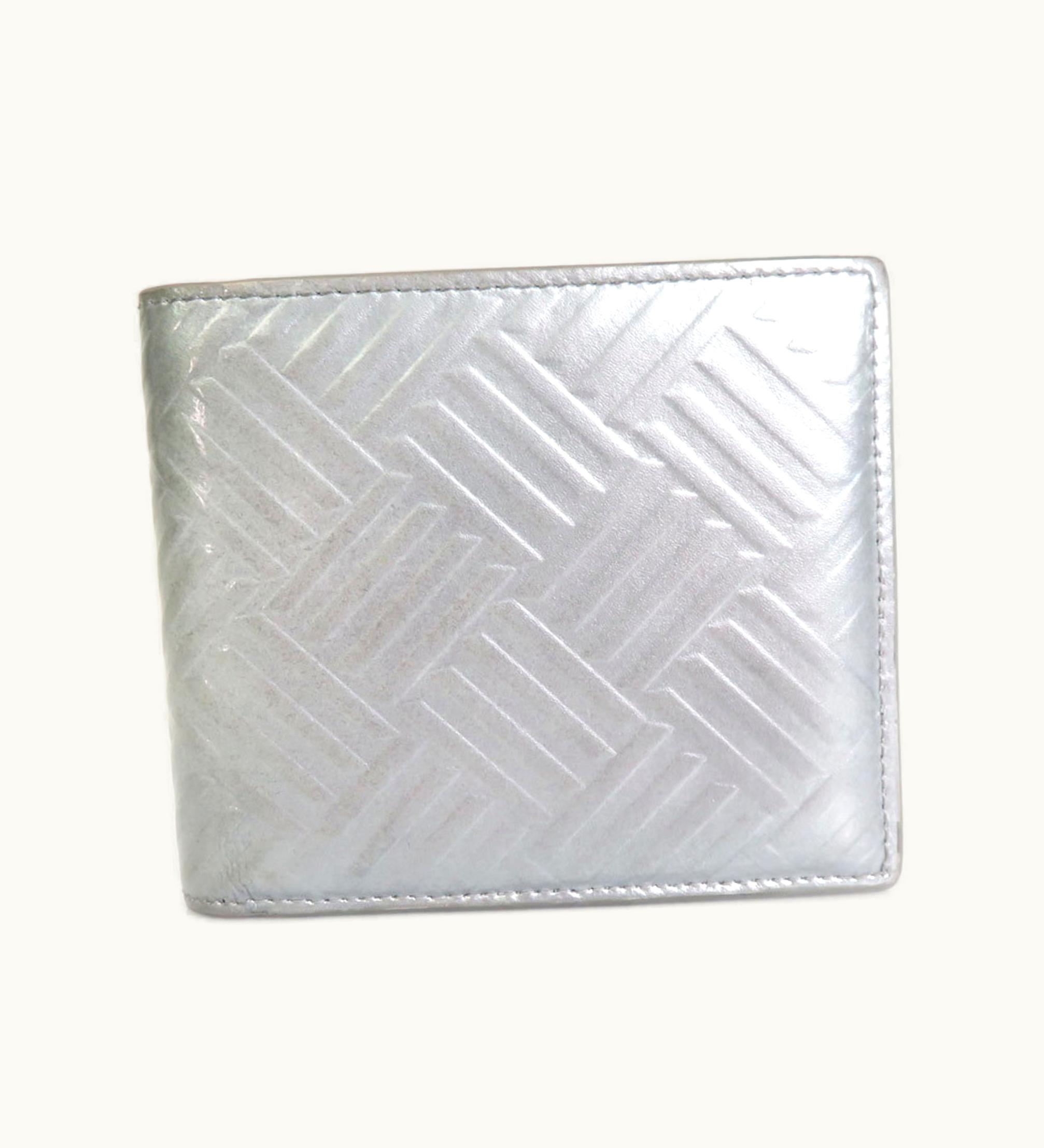 Bottega Veneta Bottega Veneta Bottegaveneta Wallet Leather Silver Men's H29457G