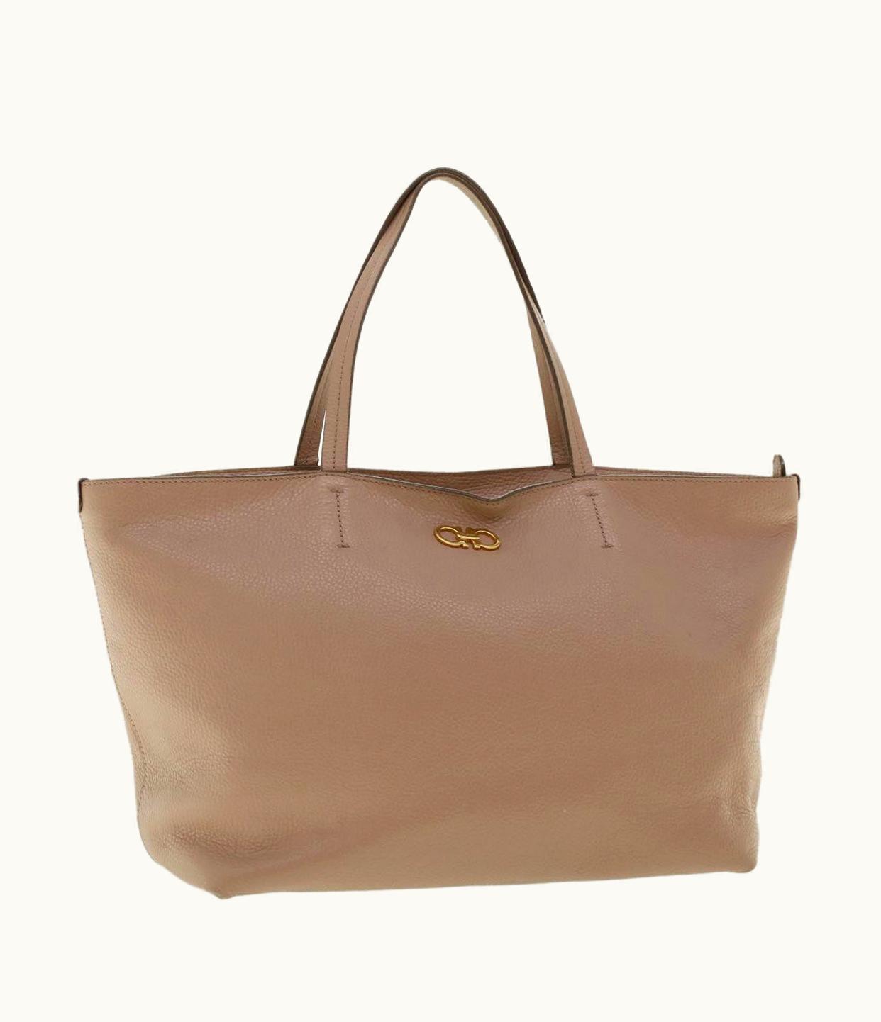 Salvatore Ferragamo Salvatore Ferragamo Tote Bag Leather Pink Au-21 D766