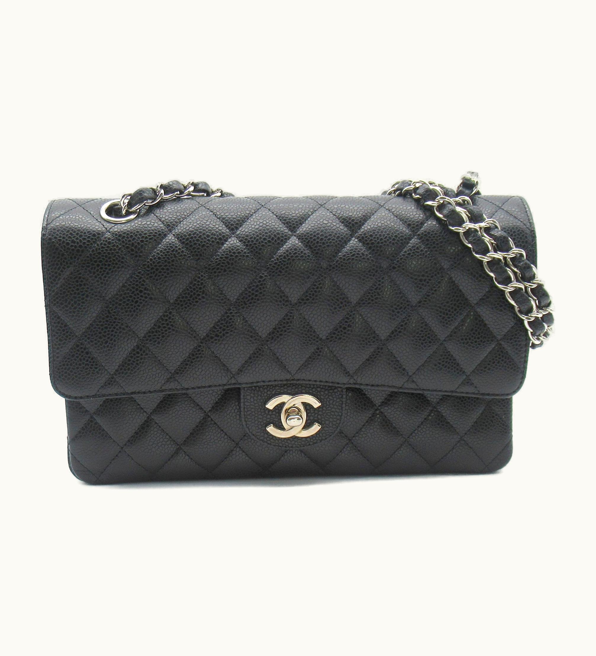 Chanel Chanel Matelasse Chainshoulder Back Black Caviar Skin [Grained Calf]