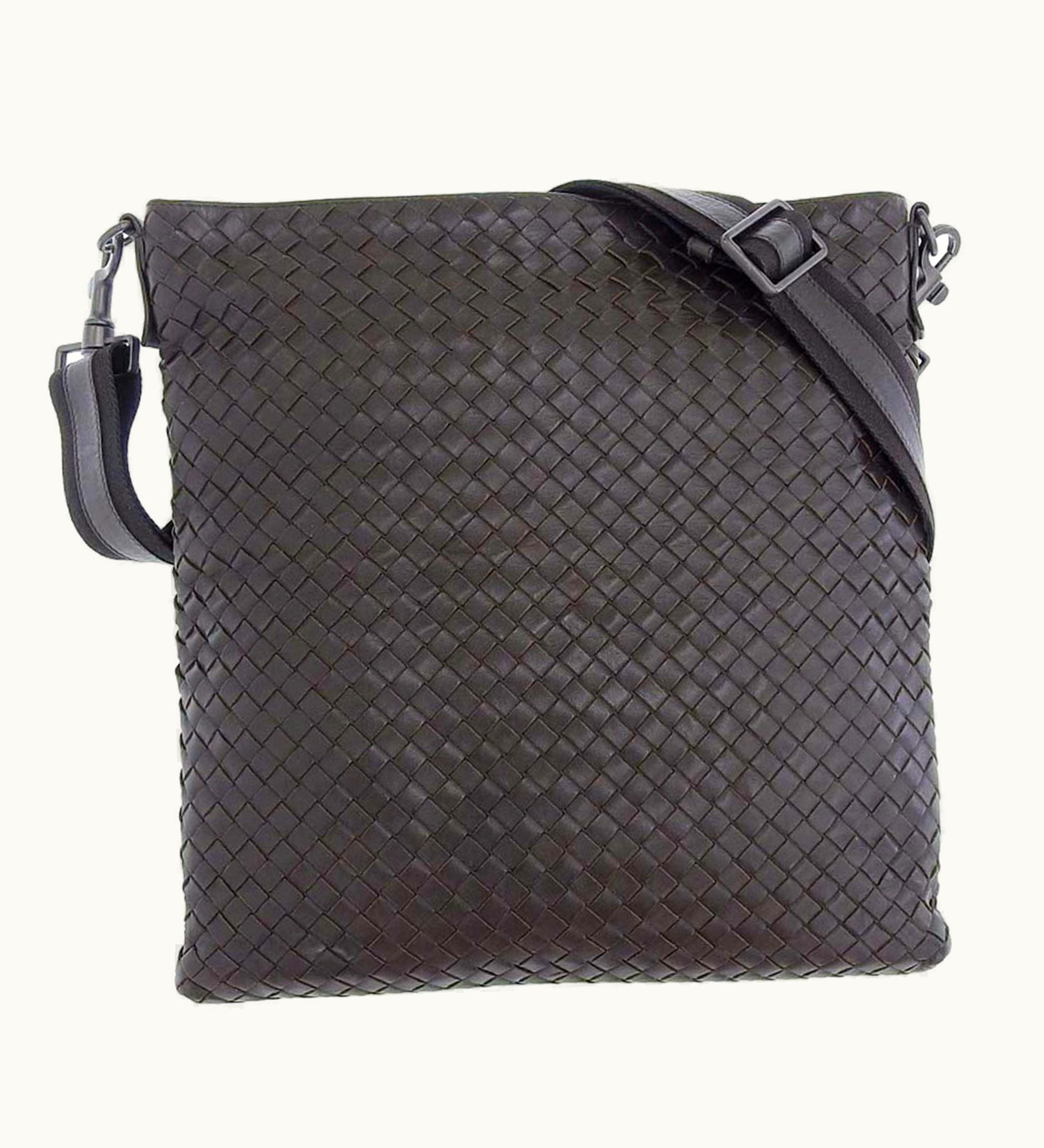 Bottega Veneta Bottega Veneta Intrecciato Shoulder Bag Leather Brown 276356