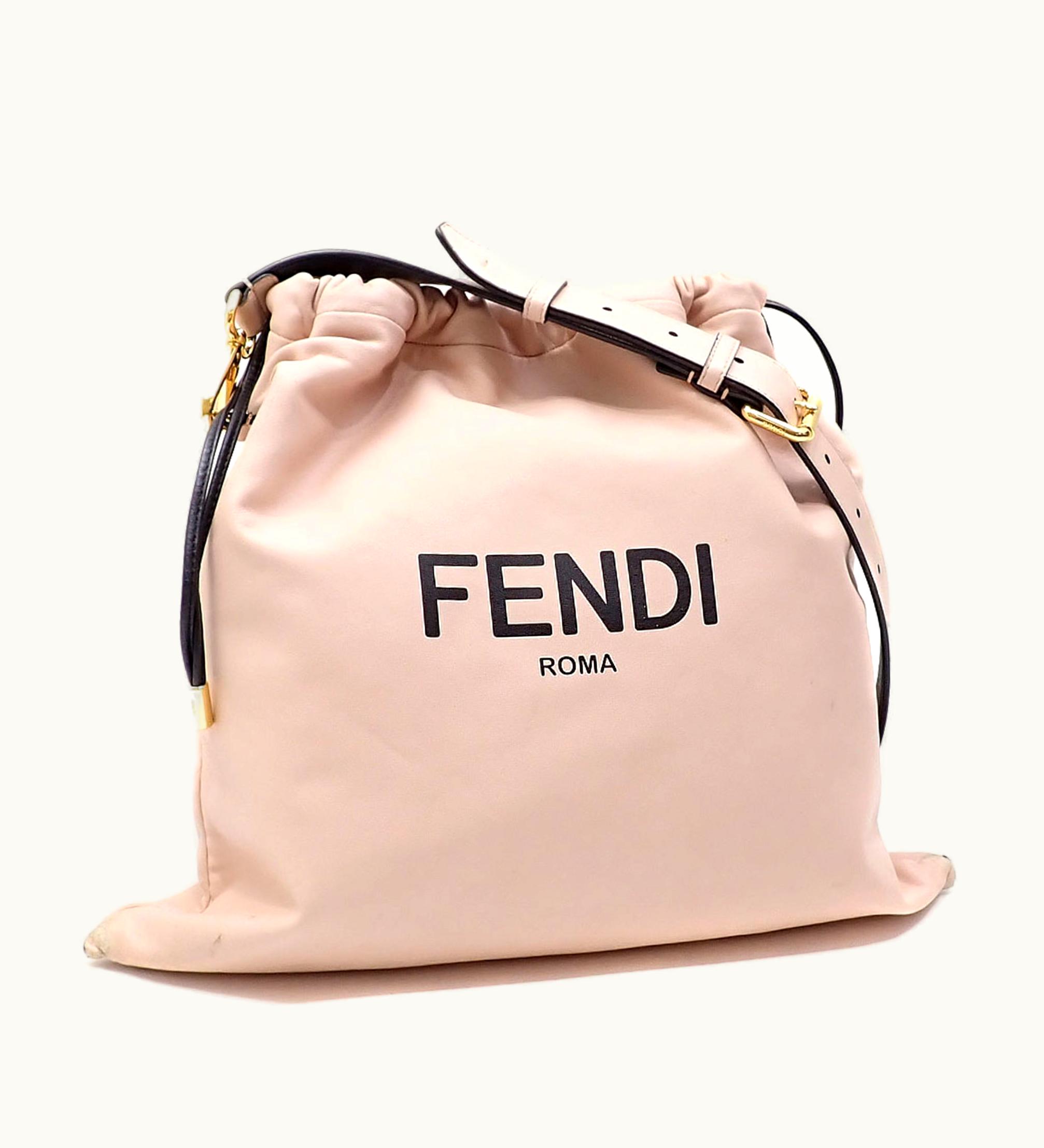 Fendi Fendi Shoulder Bag Ladies Light Pink Leather 8Bt338