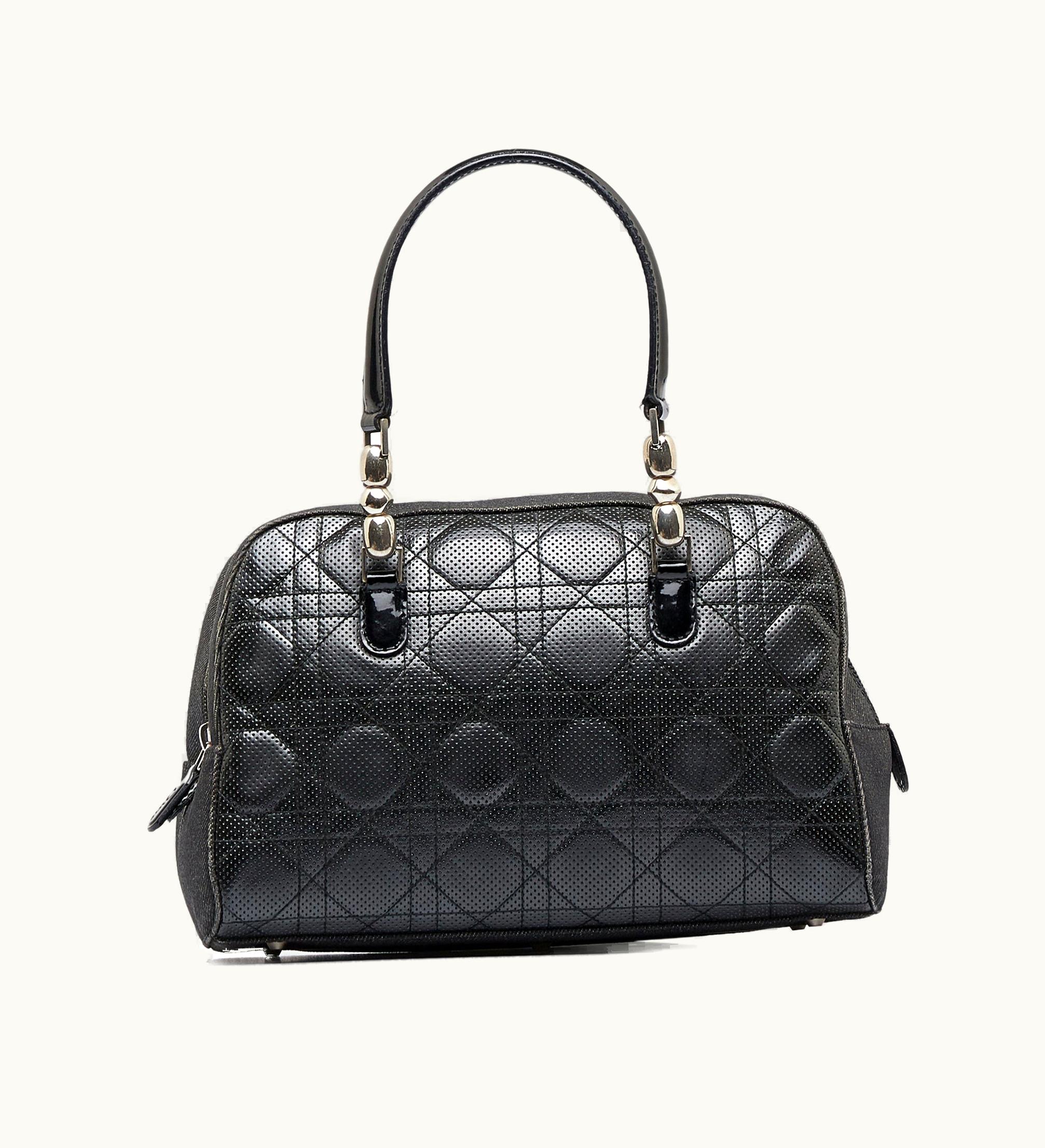Dior Dior Perforated Cannage Malice Handbag