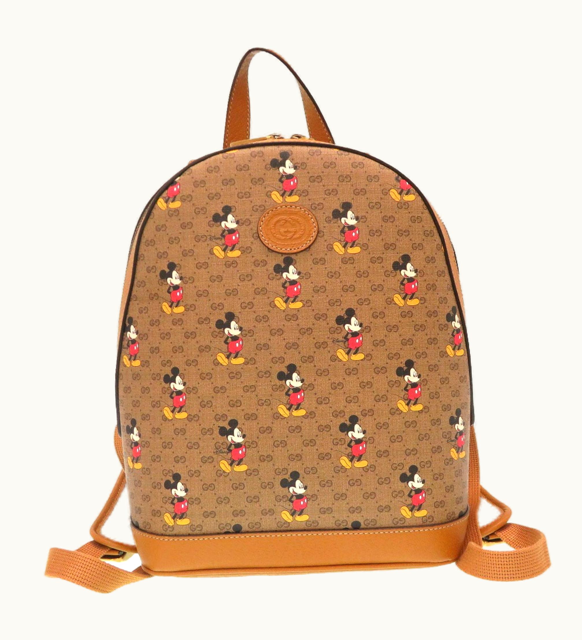 Gucci Gucci GG Supreme Small Backpack Beige 552884 Rucksack Bag