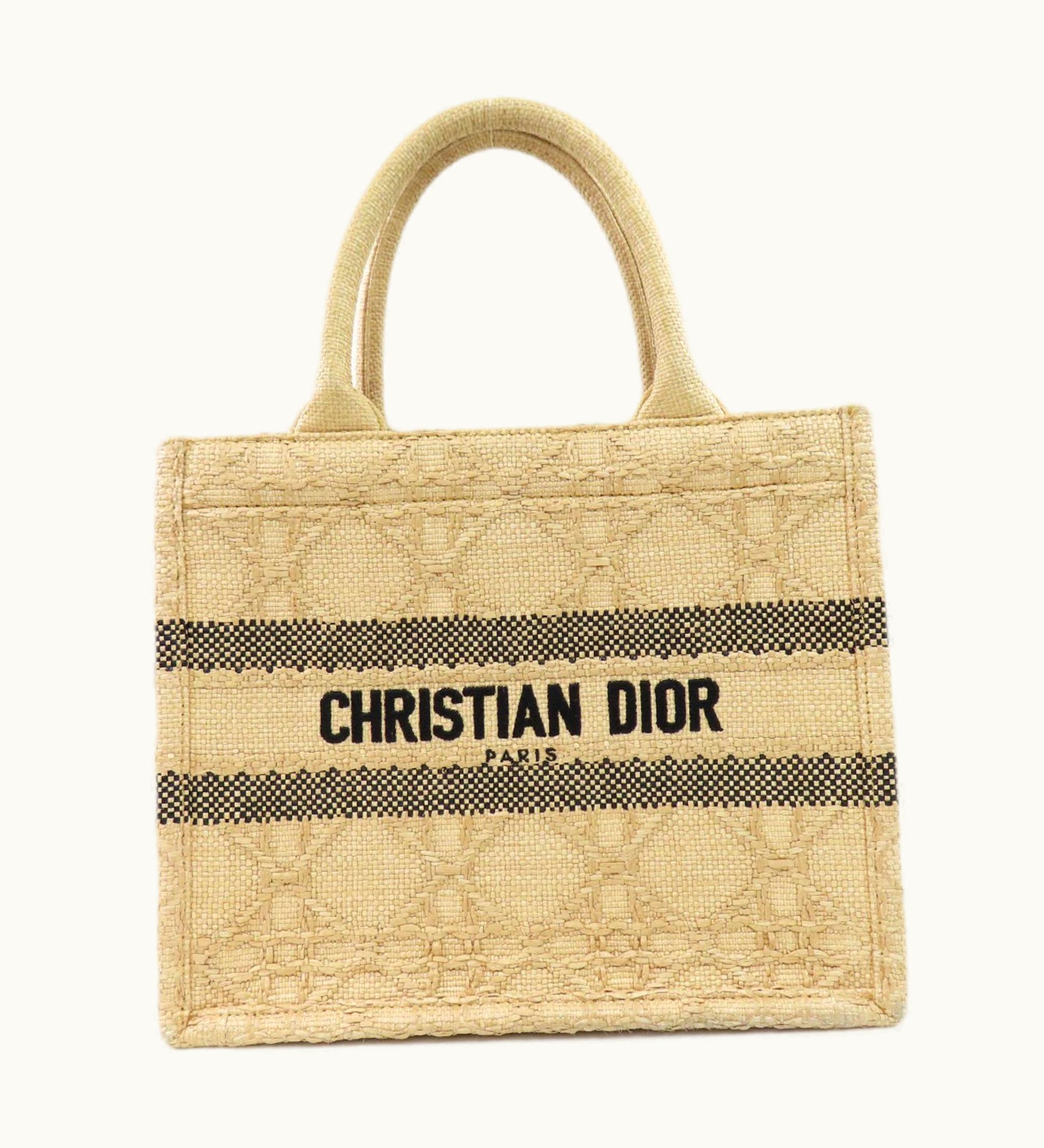 Dior Dior Christian Dior Book Tote Small Handbag Canvas Ladies Christian Dior