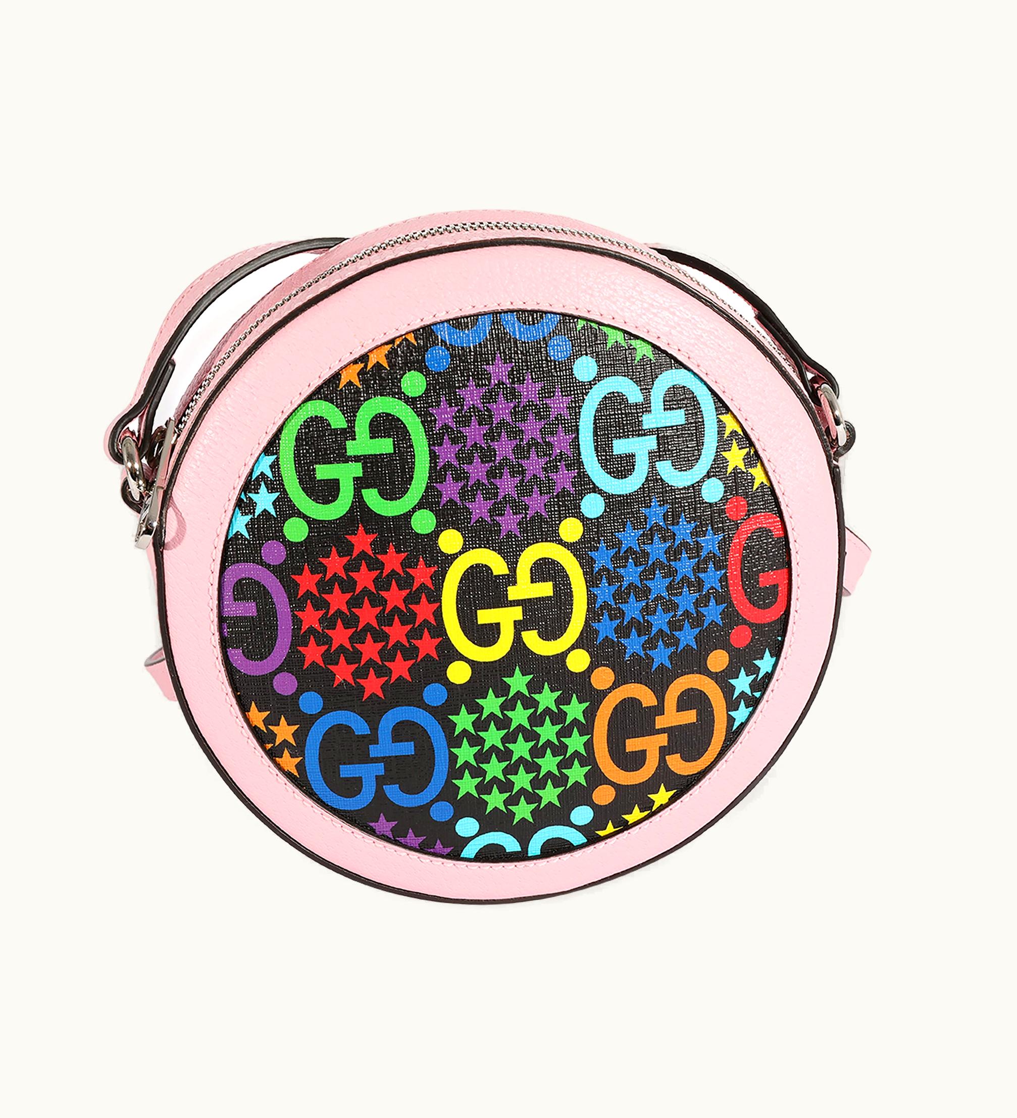 Gucci Gucci Multicolor GG Psychedelic Round Crossbody