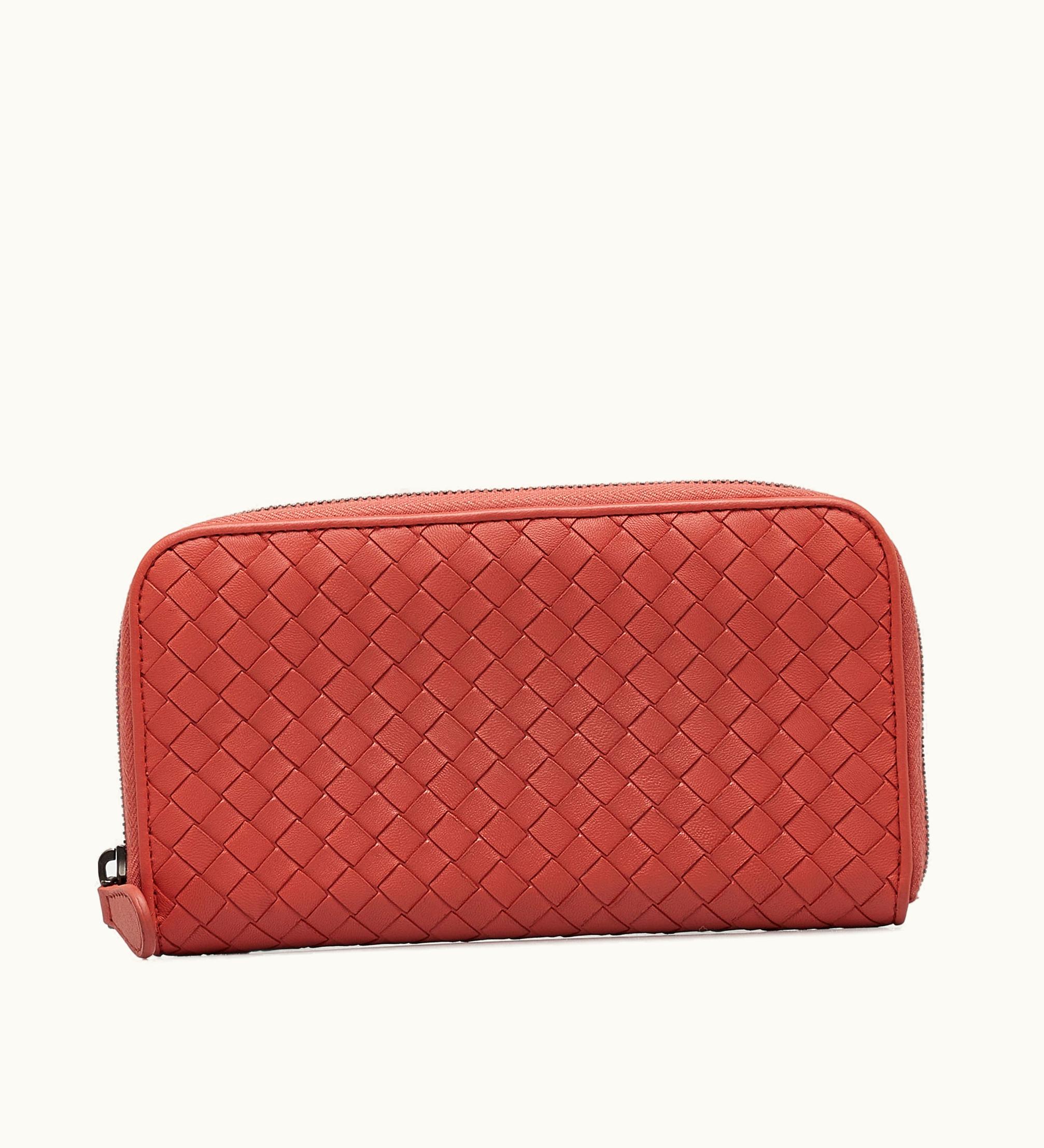 Bottega Veneta Bottega Veneta Intrecciato Zip Around Long Wallet Long Wallets