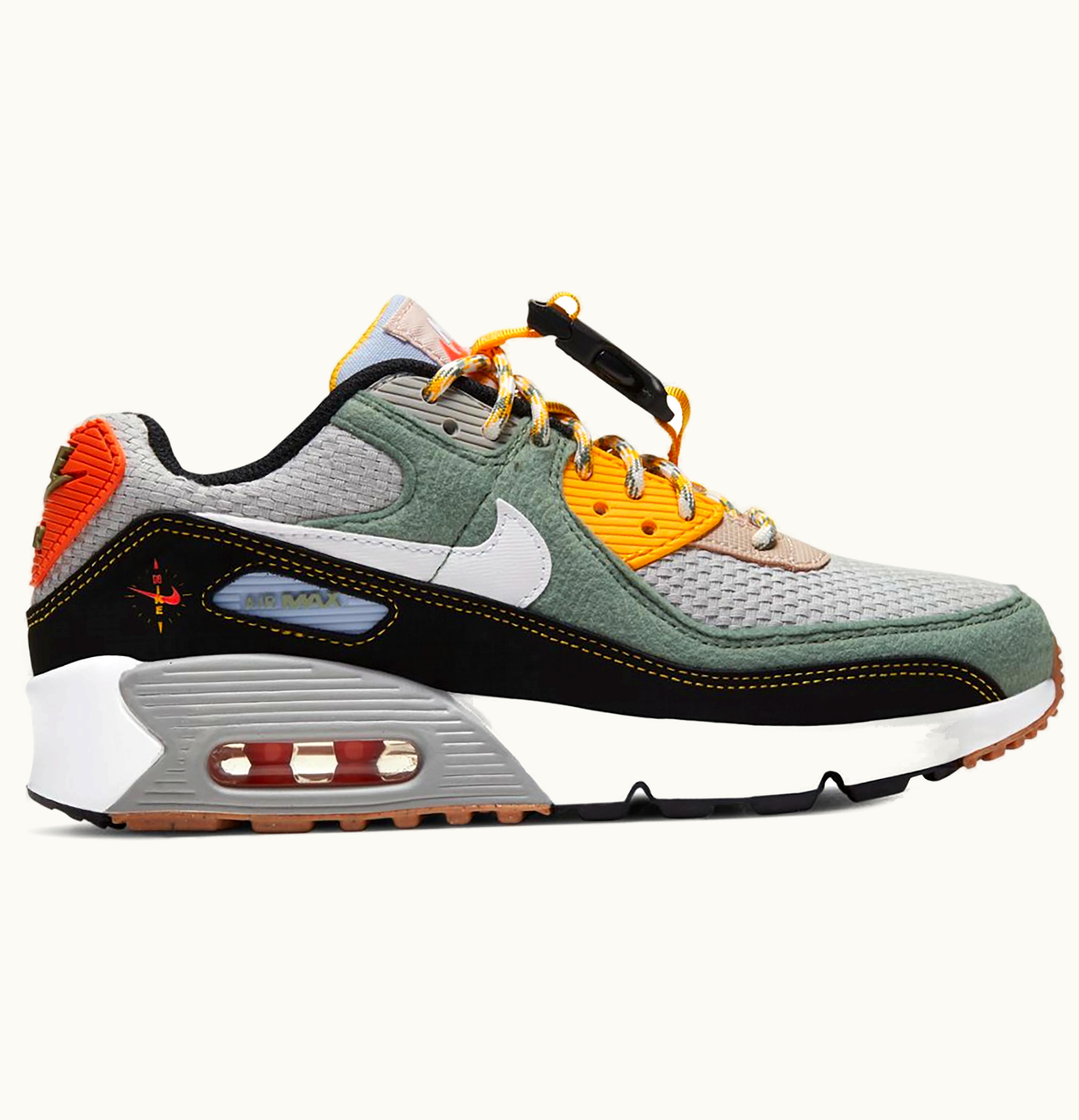 Nike Nike Air Max 90 Buckle Spiral Sage GS