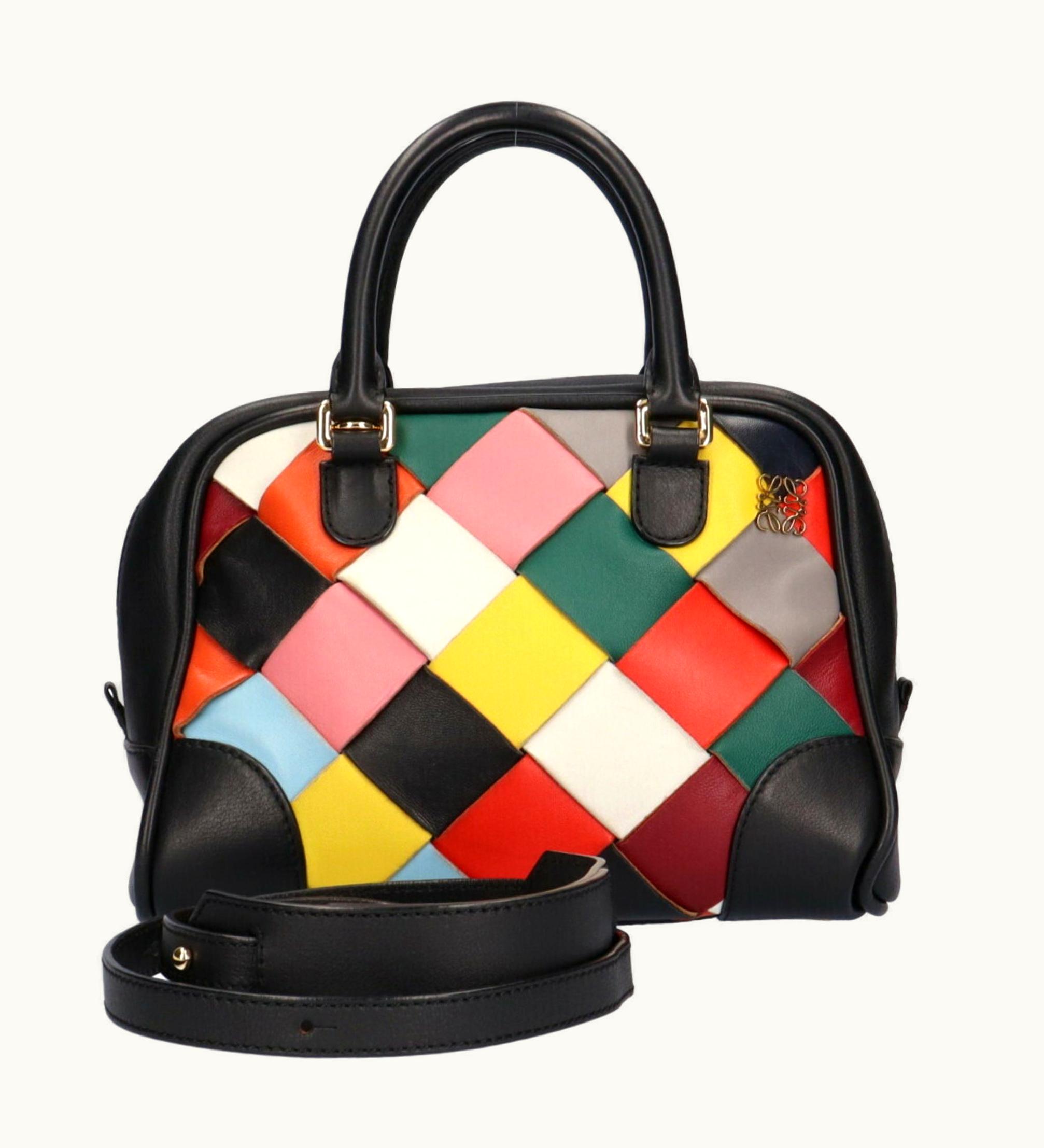 Loewe Loewe Shoulder Bag Leather Multicolor Ladies