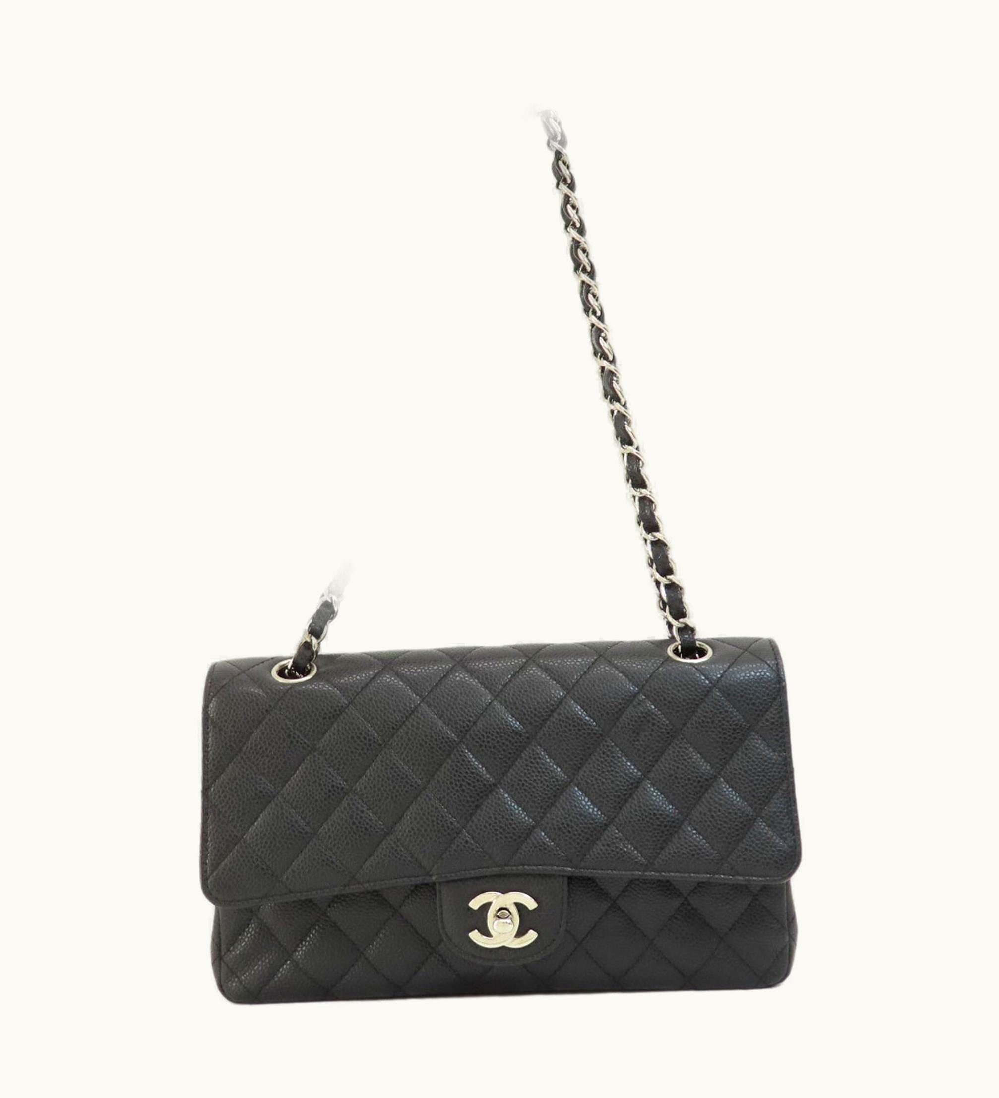 Chanel Chanel Matelasse Shoulder Bag Black Caviar