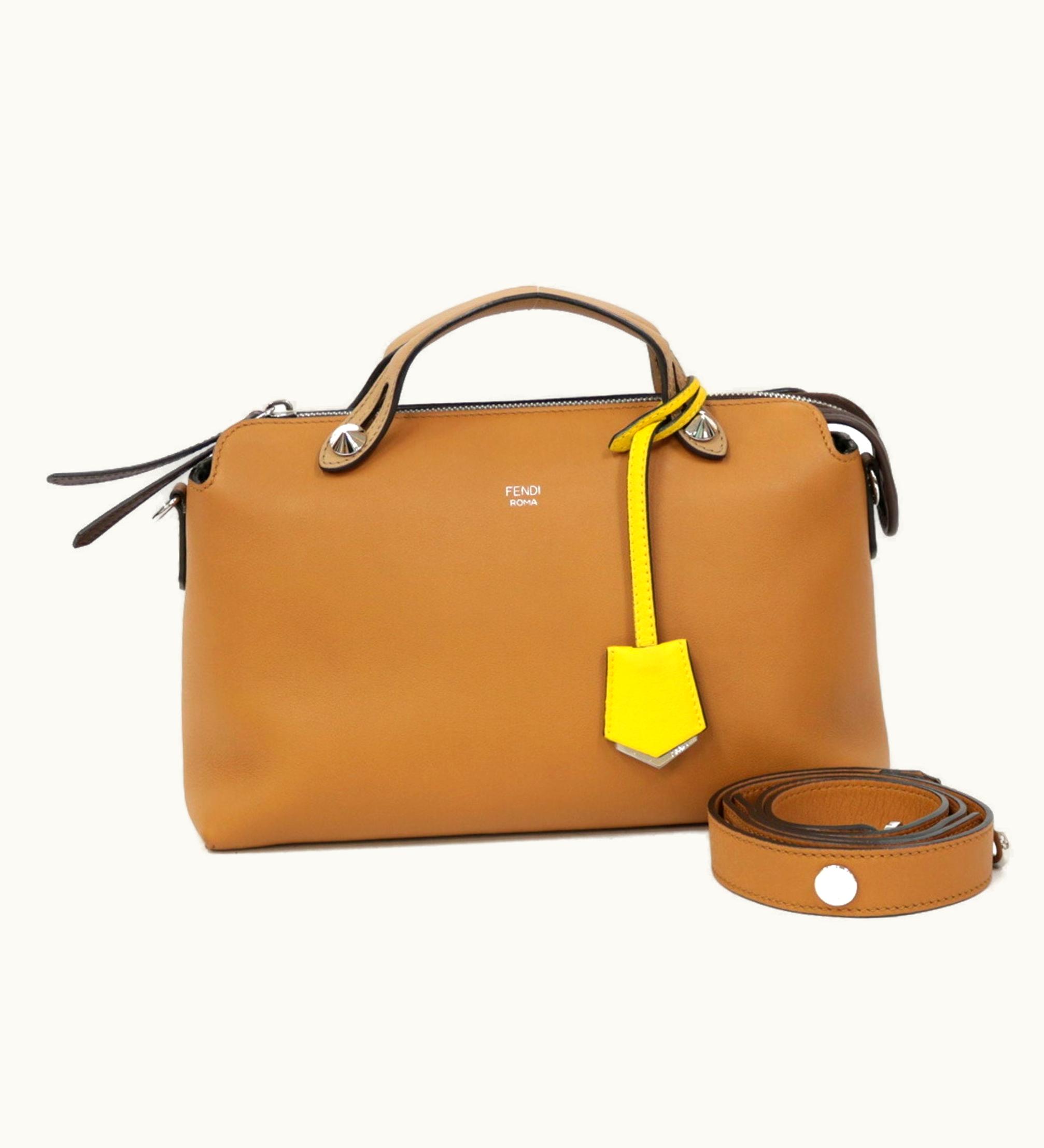 Fendi Fendi Shoulder Bag Handbag By The Way Brown Ladies