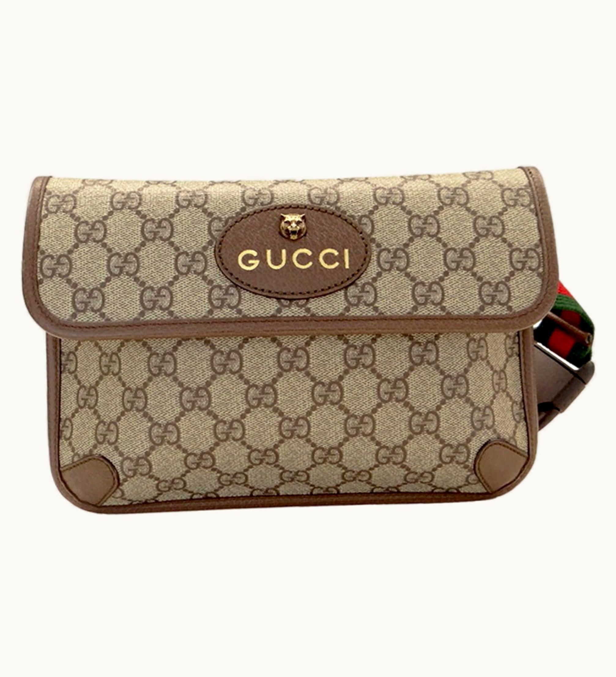 Gucci Gucci Bag Men's Body Waist Neo Belt Brown 493930