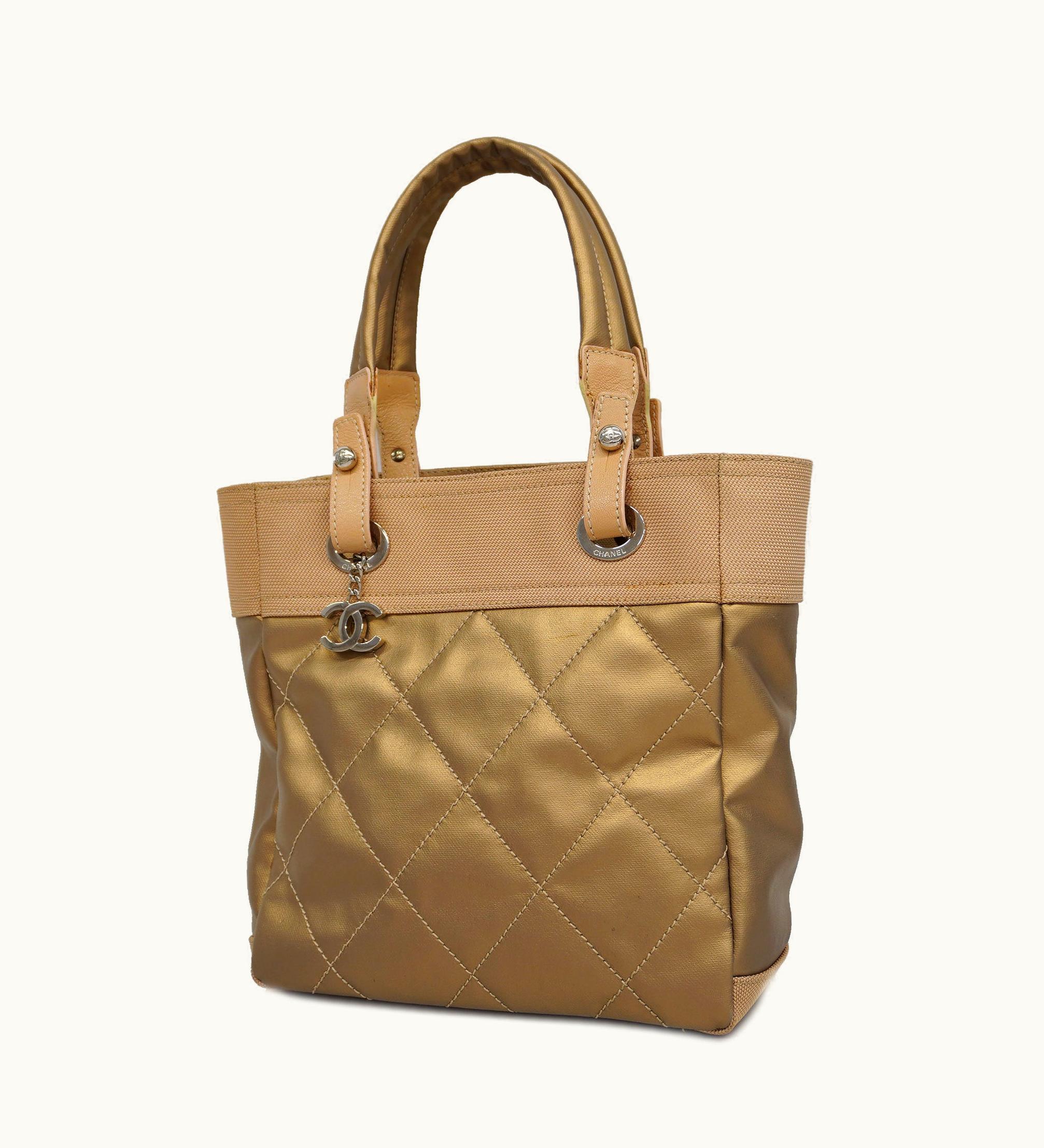 Chanel Chanel Paris Biarritz Tote Bag Paris Biarritz Women's Canvas, Leather Tote