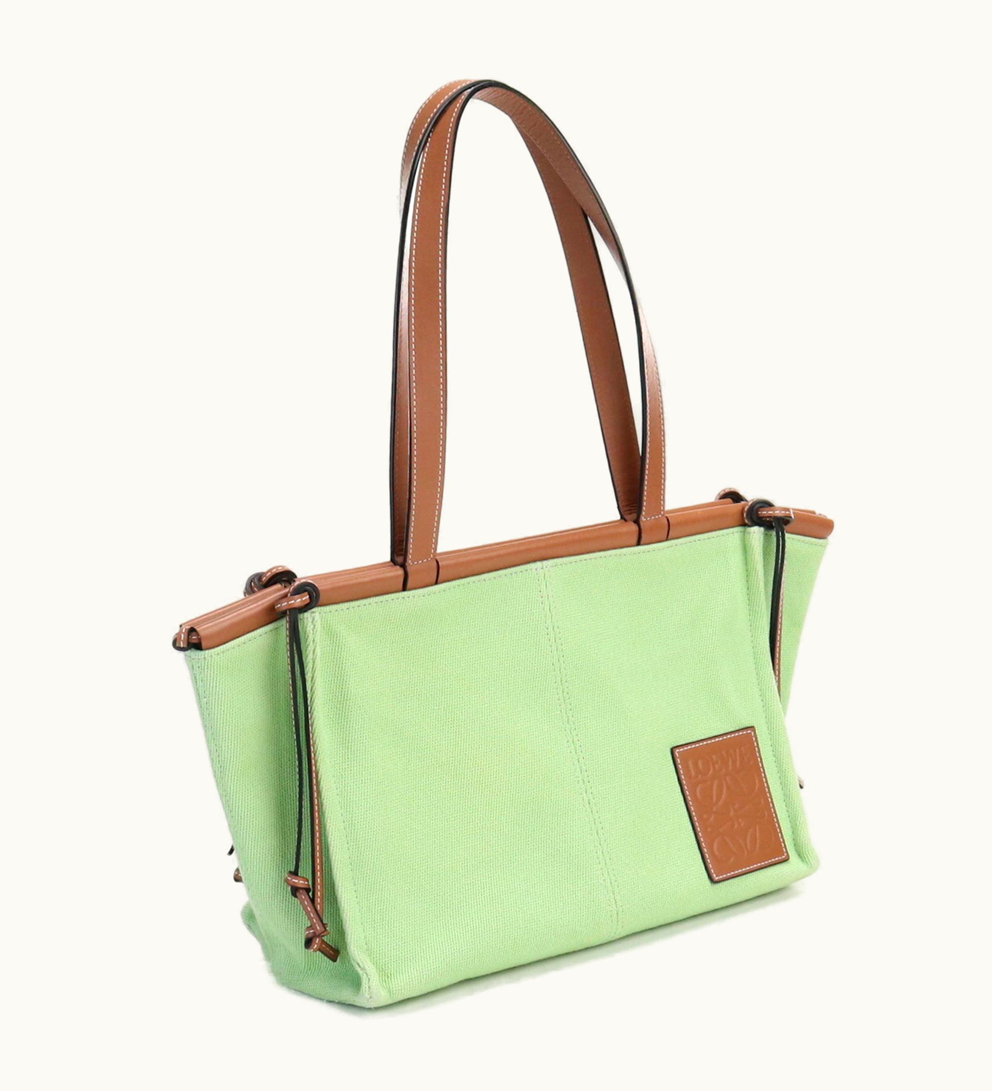 Loewe Loewe Cushion Tote Small A612A93X18 Bag Canvas Women's