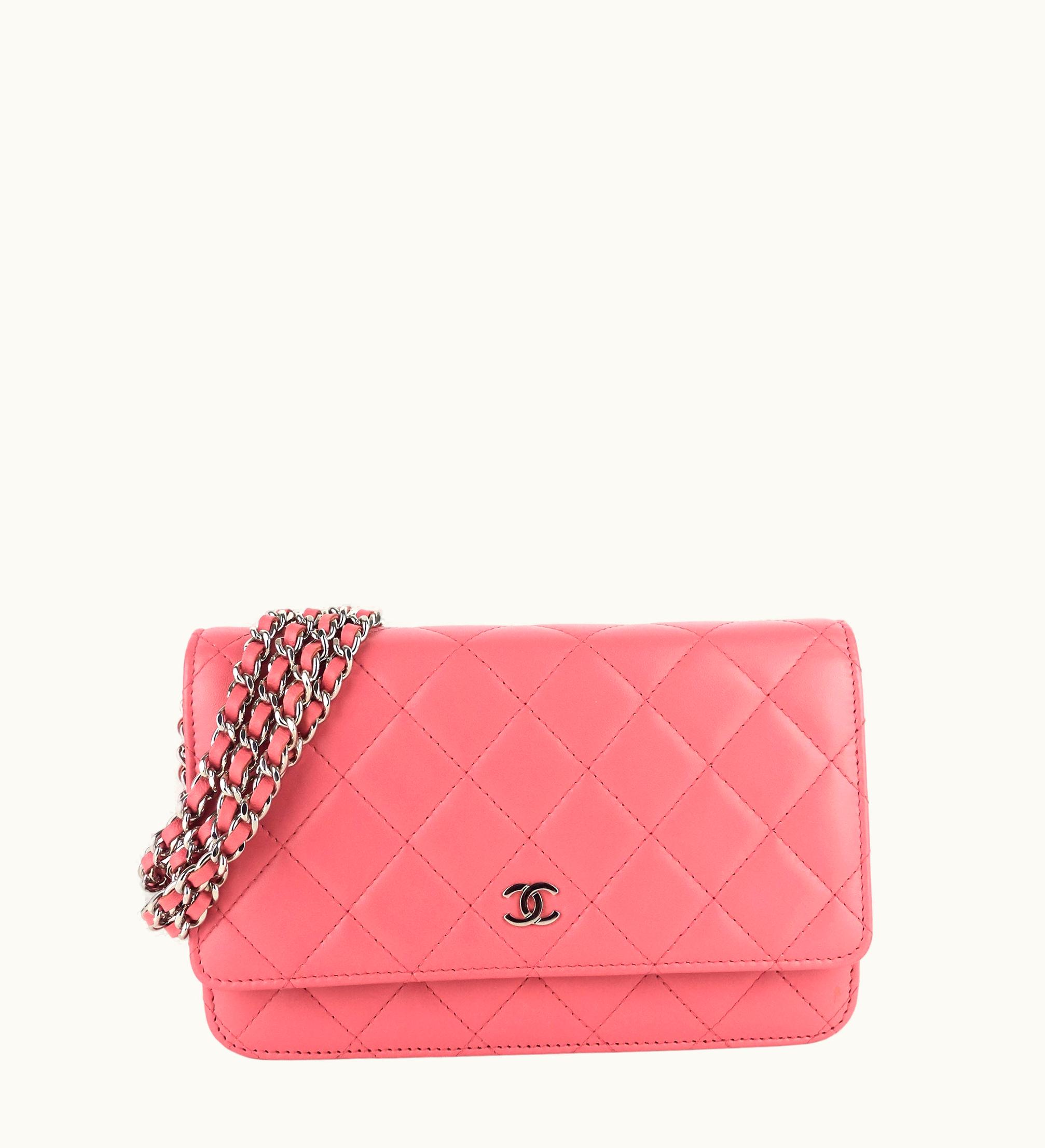Chanel Chanel Classic Lambskin Leather Wallet On Chain Bag