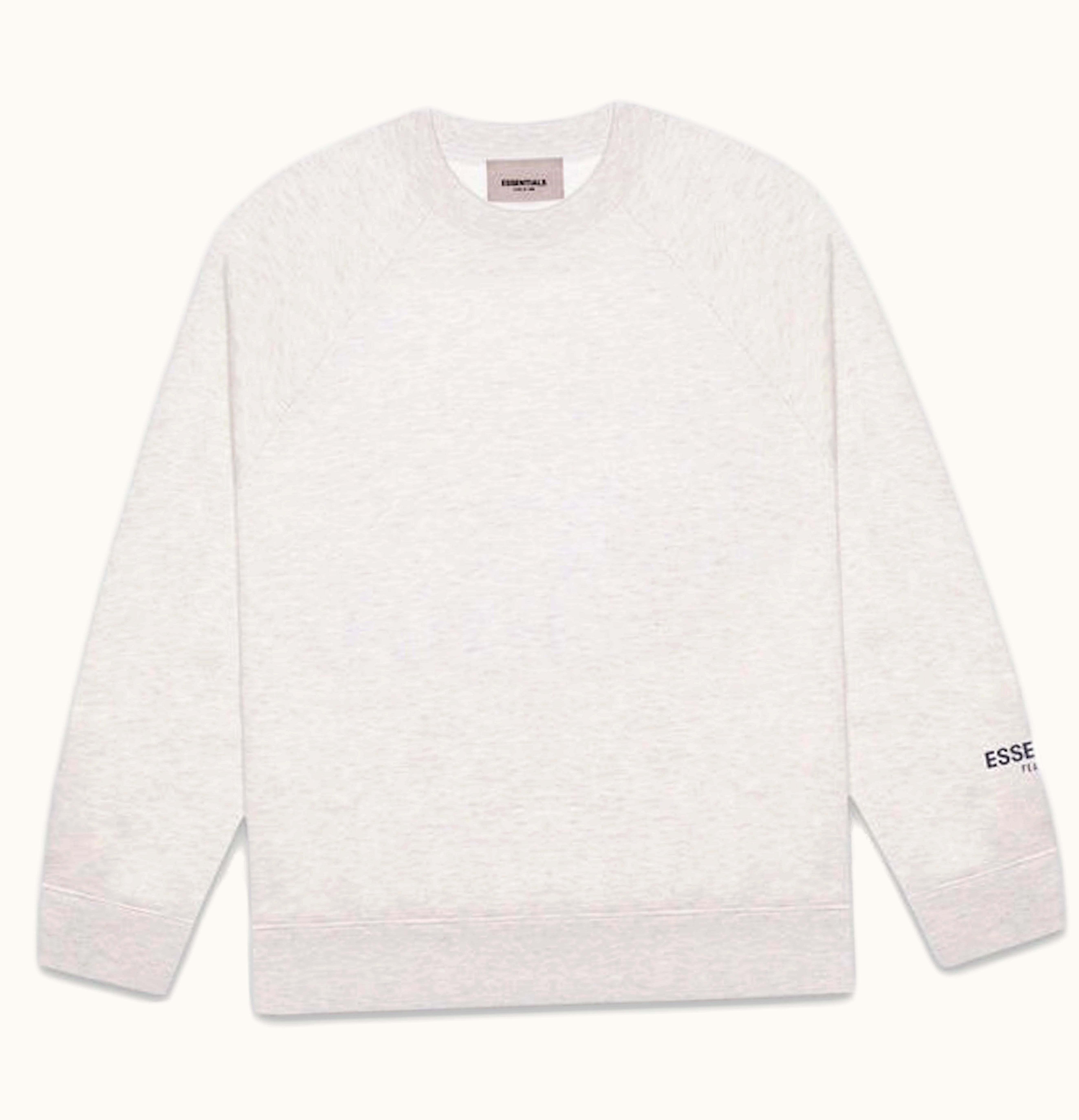 FEAR OF GOD FEAR OF GOD ESSENTIALS Core Pullover Crewneck Heather Grey