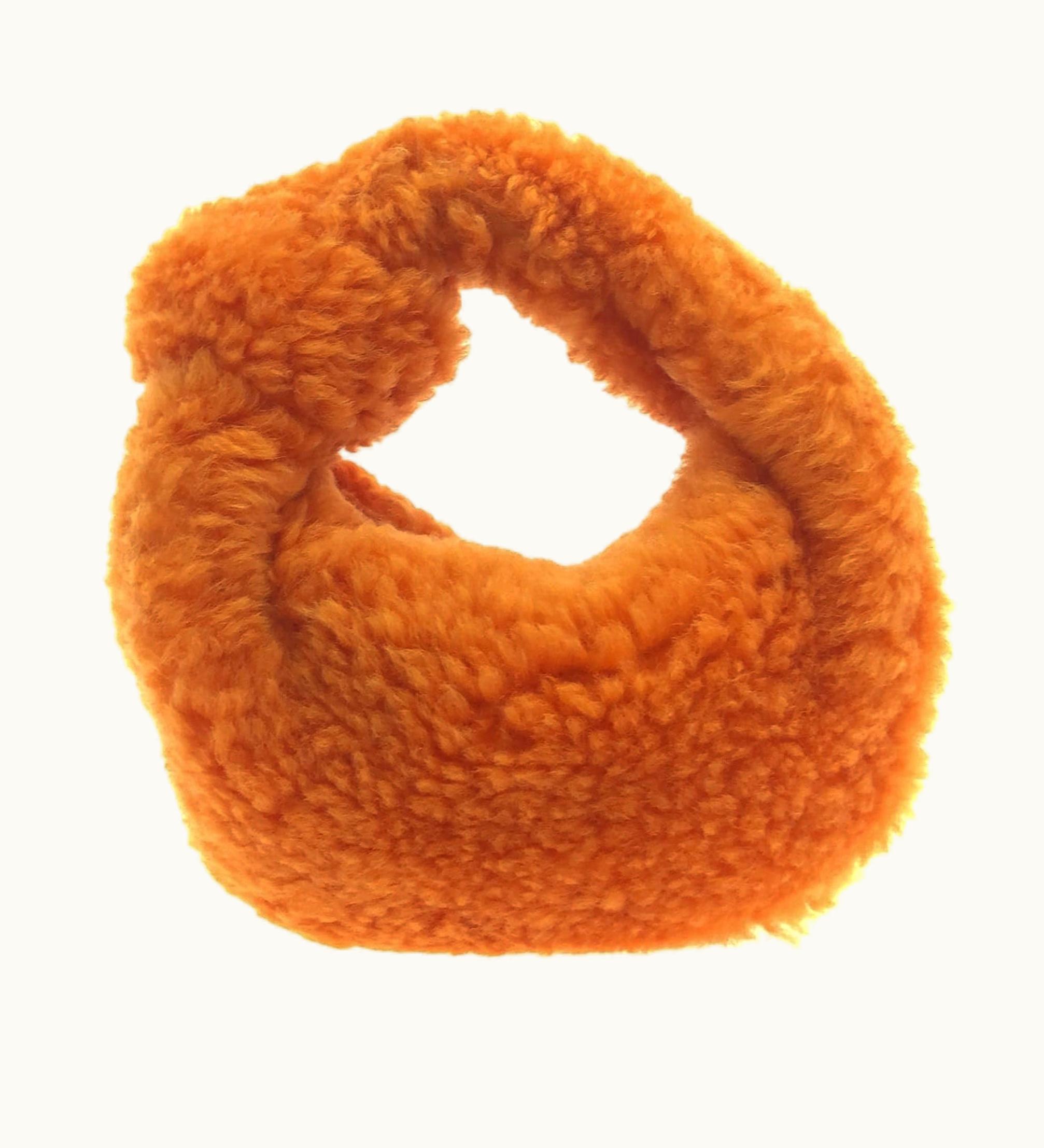 Bottega Veneta Mini Shearling Jodie Handbag