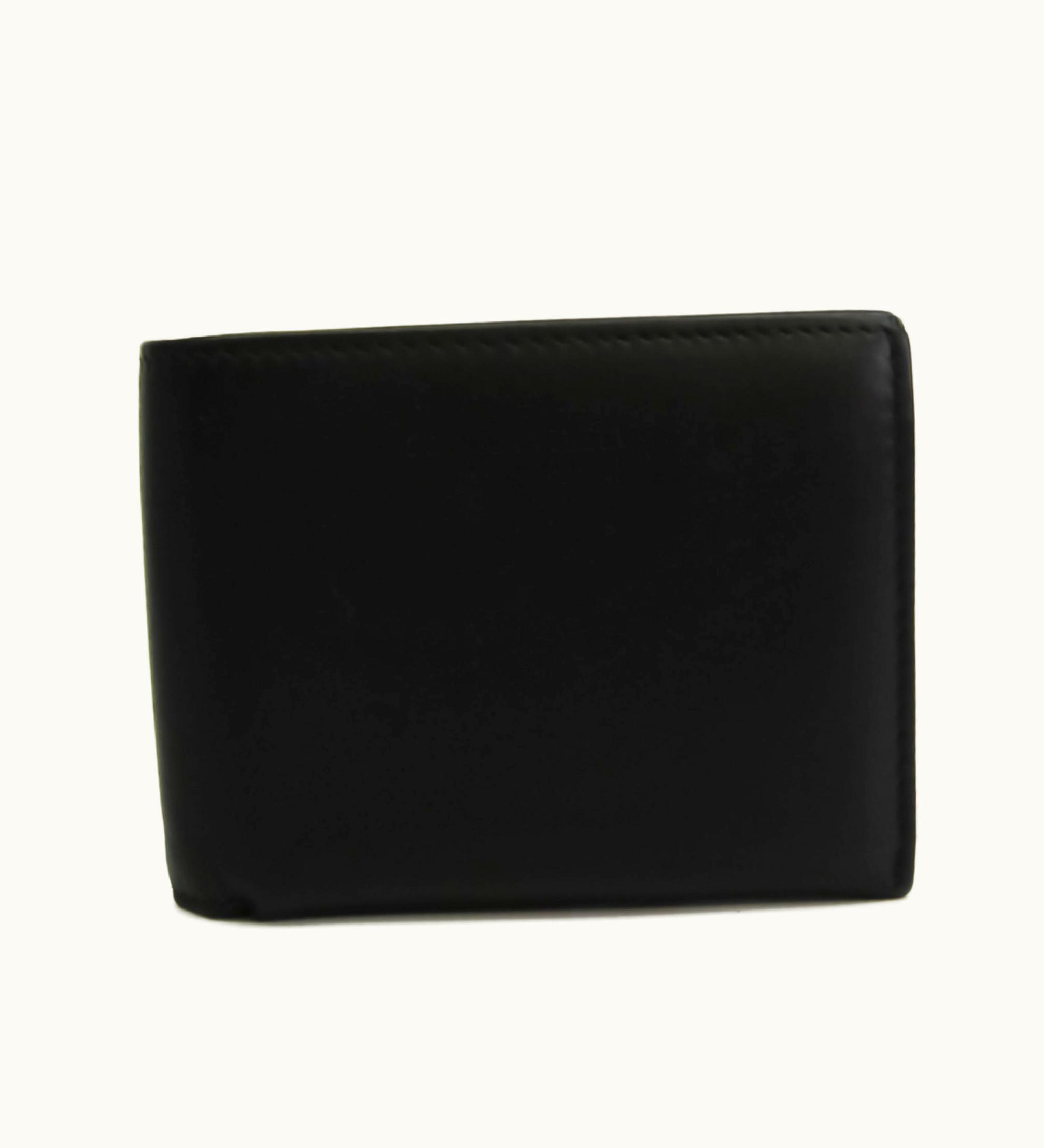 Bottega Veneta Men's Leather Bifold Wallet Black Classic