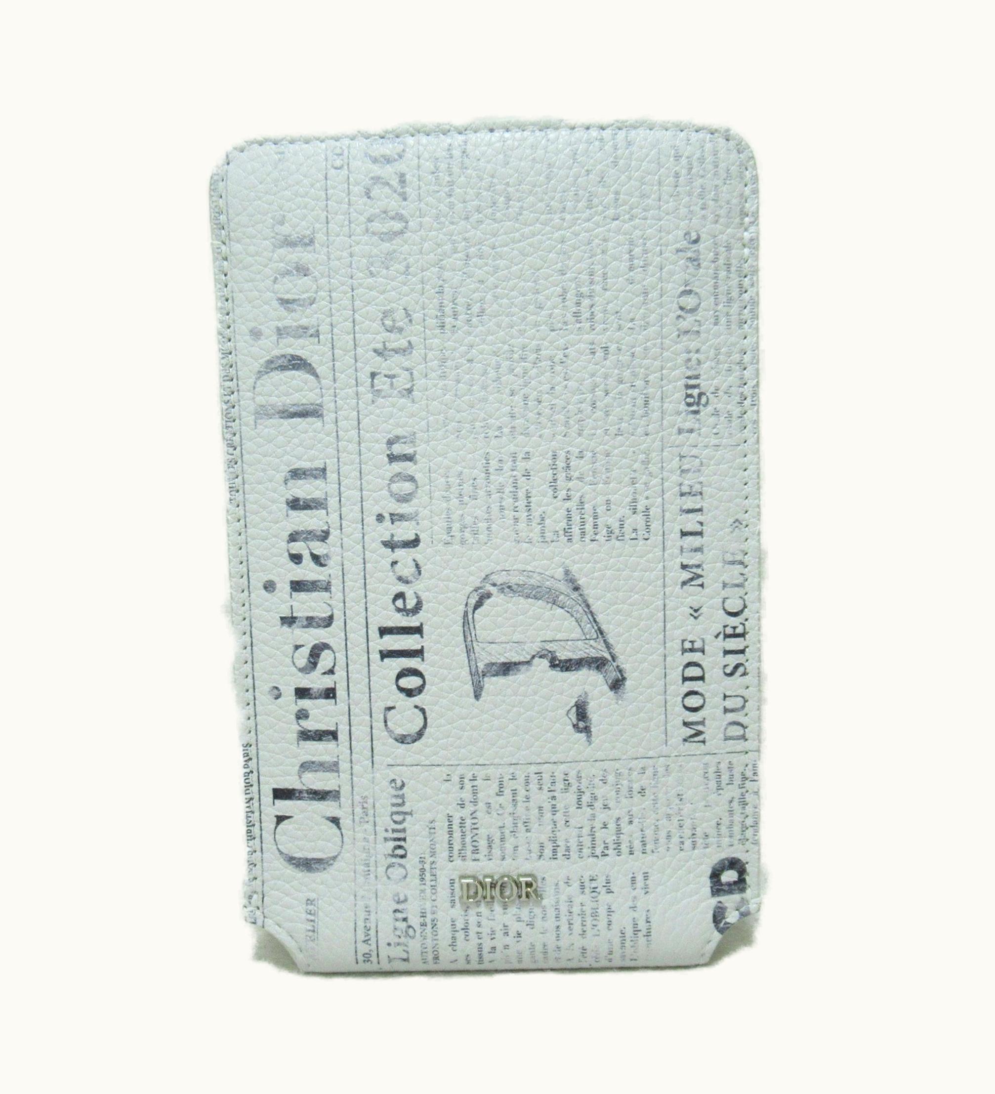 Dior Dior Von Shoulder Bag White Leather