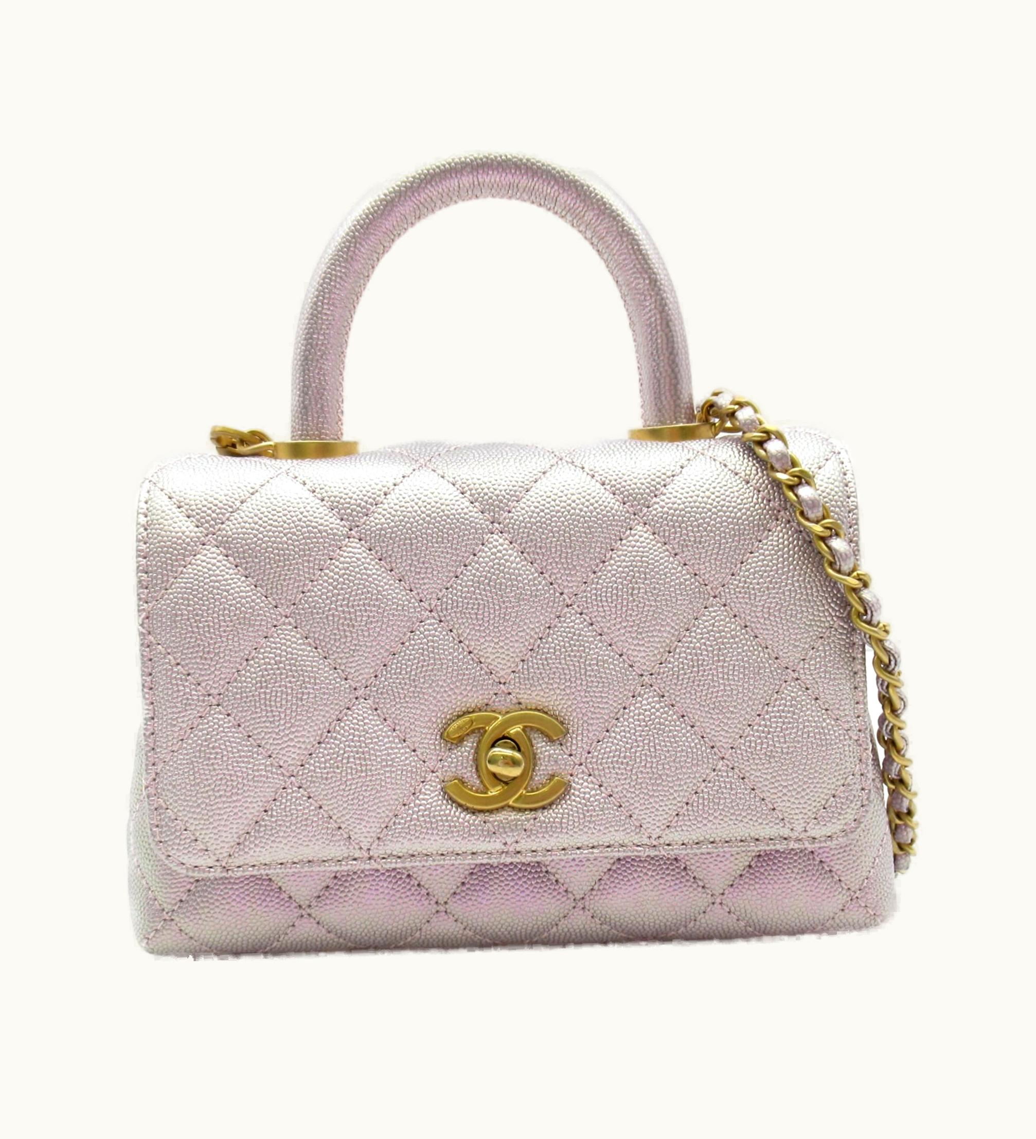 Chanel Chanel 2Wayshoulder Bag Pink Caviar Skin [Grained Calf] As2215
