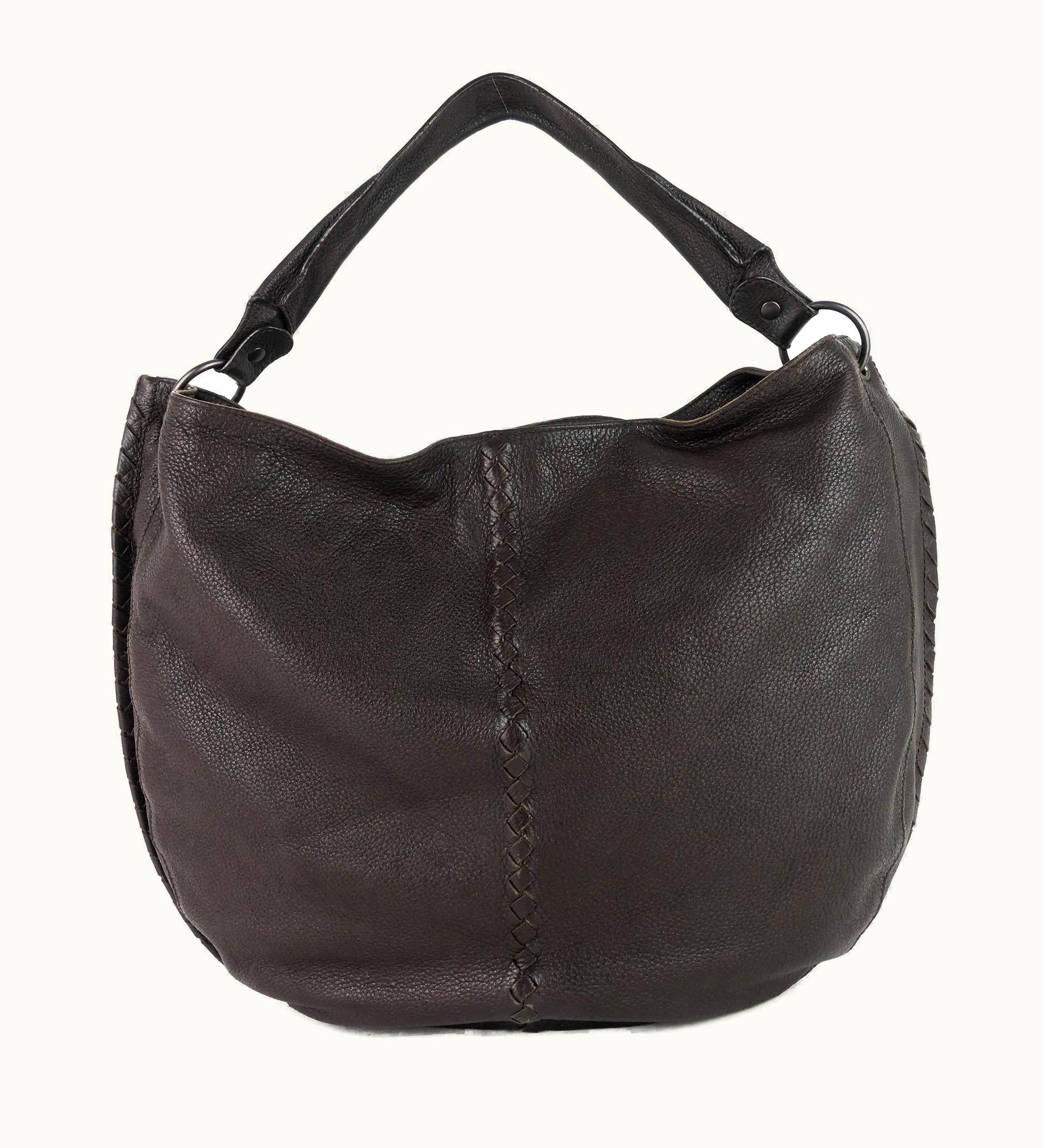Bottega Veneta Intrecciato Mallow Cervo Hobo Bag