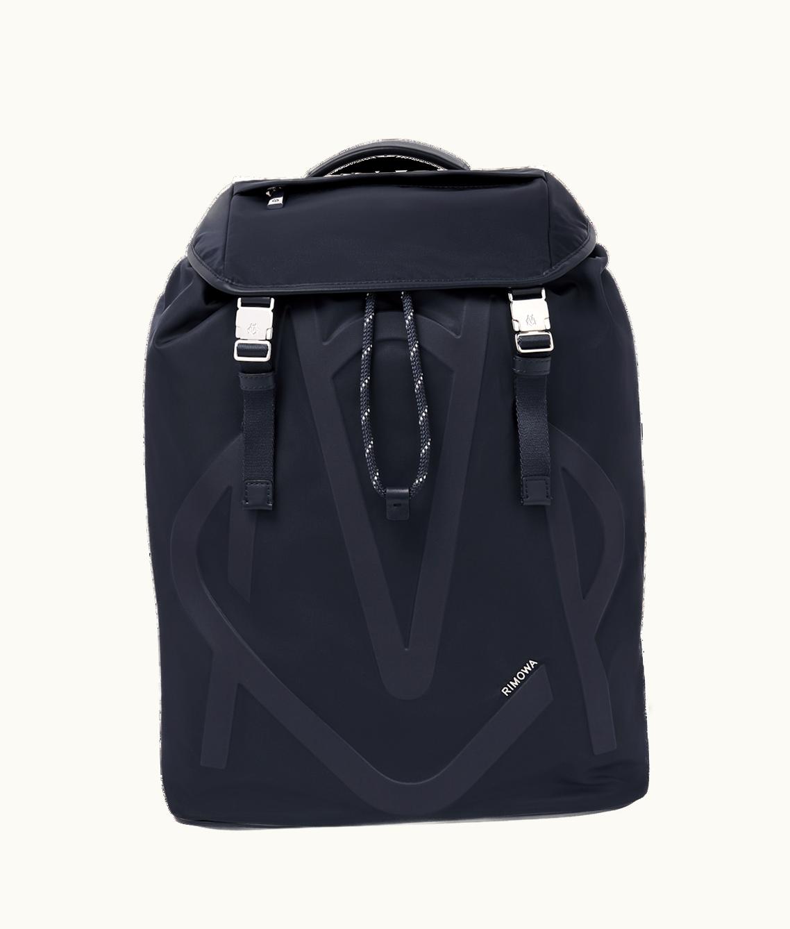 Rimowa Rimowa Signature - Nylon Flap Backpack Large Navy Blue