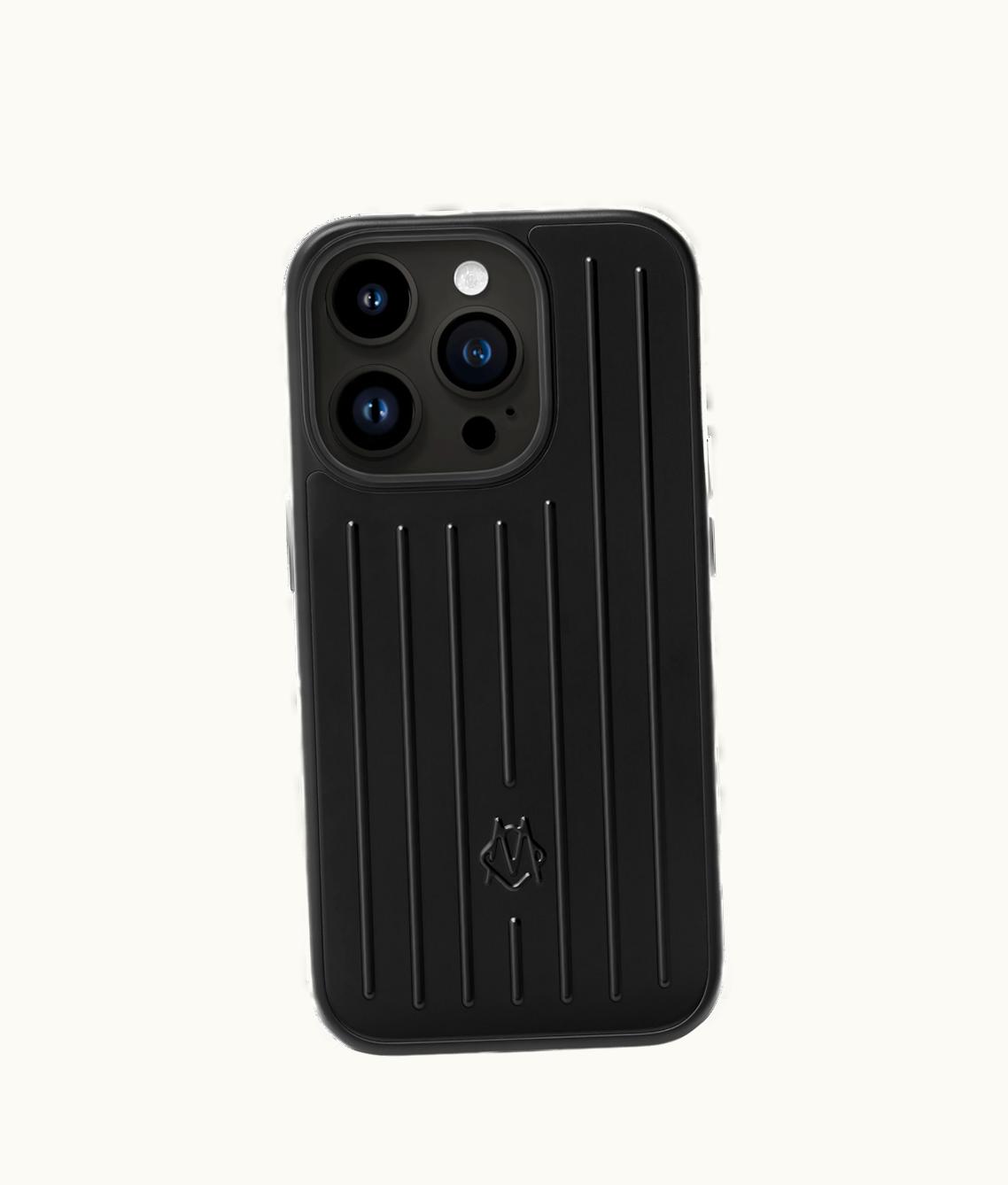 Rimowa Rimowa Tech Accessories - Aluminium Matte Black Case For Iphone 15 Pro Matte Black