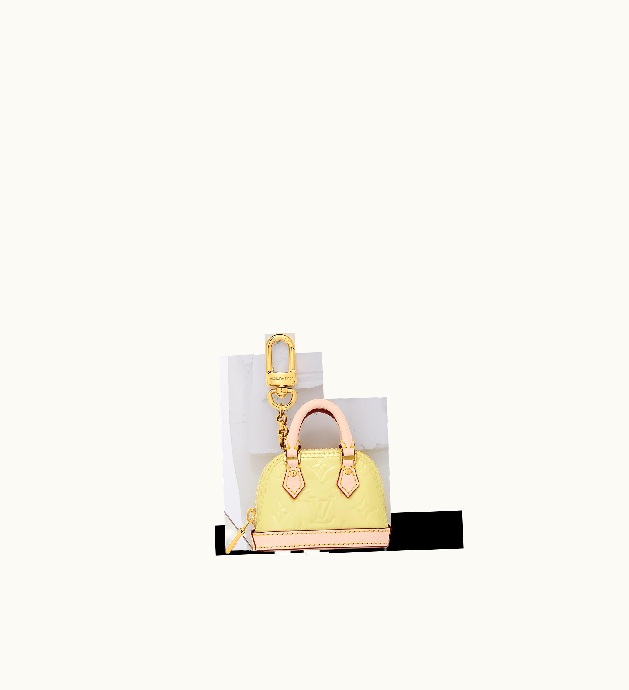 Louis Vuitton Louis Vuitton Micro Alma Vernis Key Holder