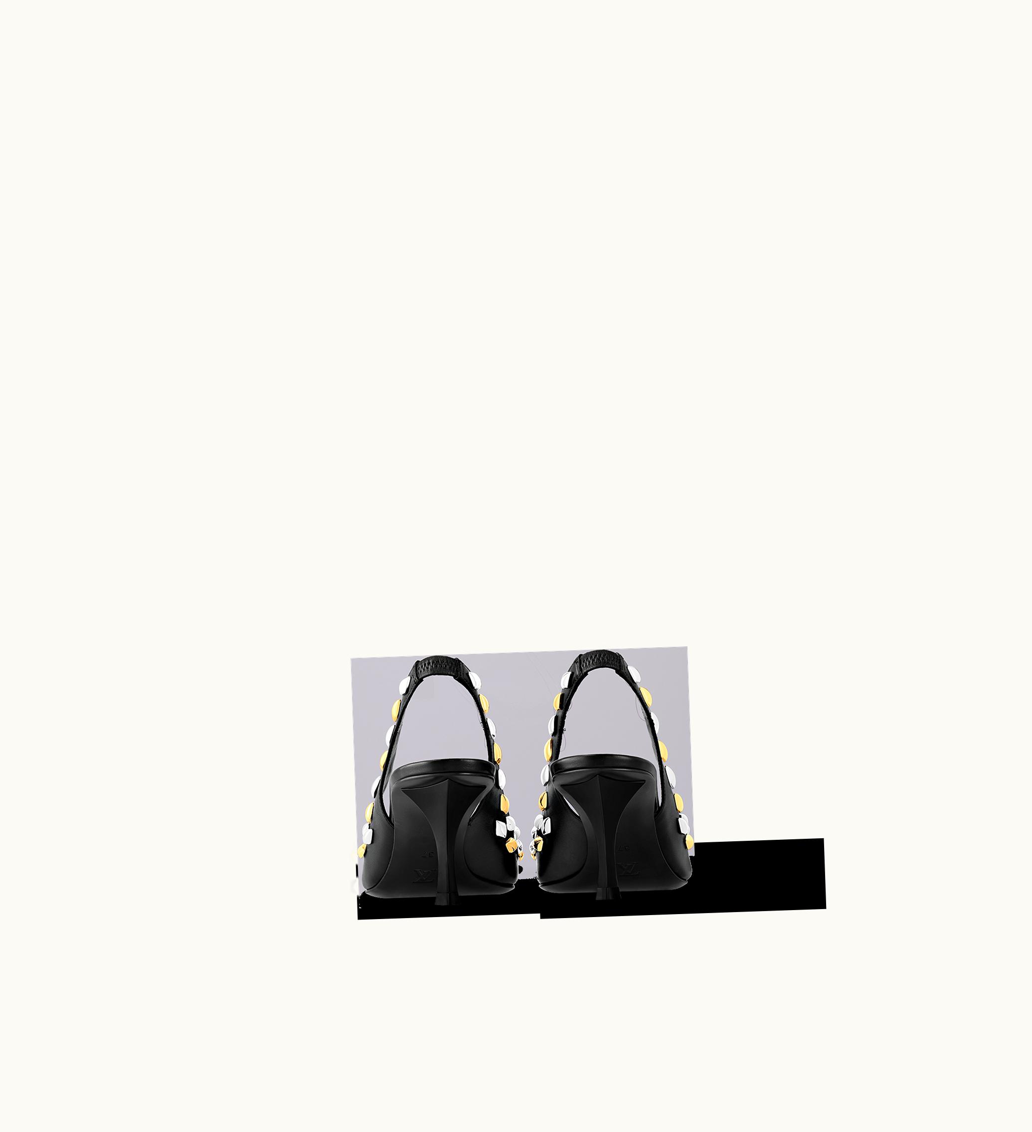 Louis Vuitton Louis Vuitton Gold Rush Slingbacks