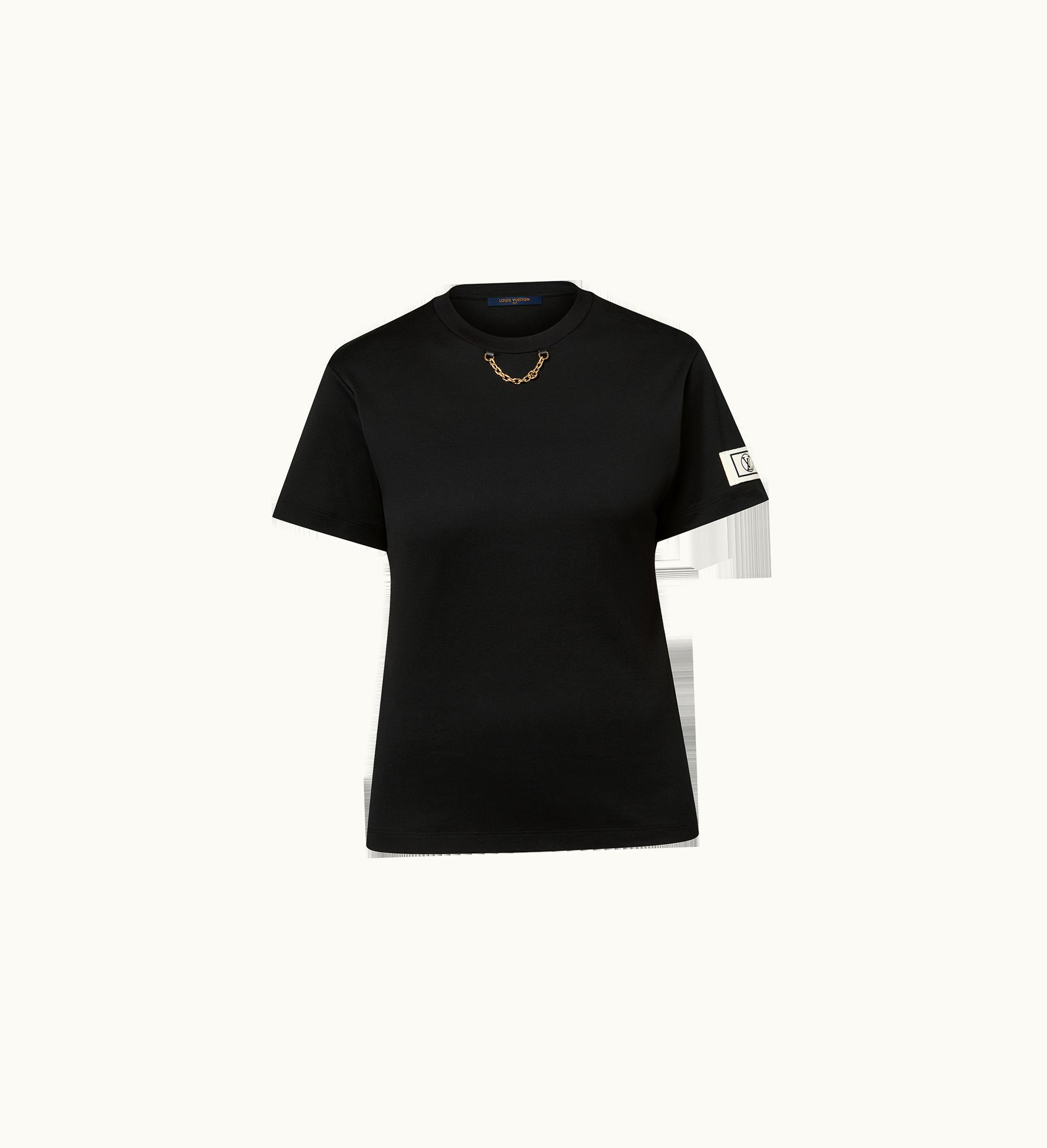 Louis Vuitton Louis Vuitton LV Signature Patch T-Shirt White