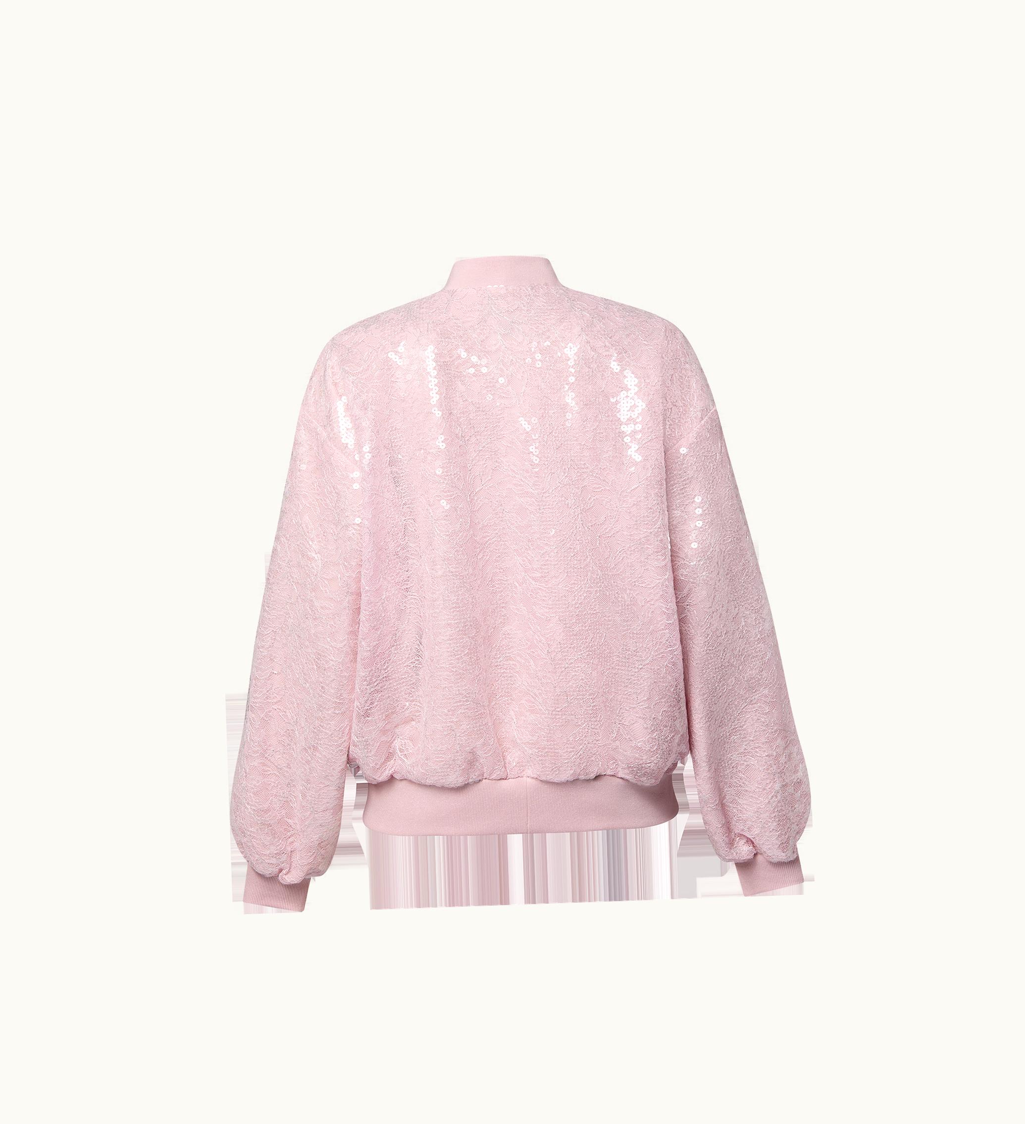 Louis Vuitton Louis Vuitton Sequin Lace Bomber Jacket